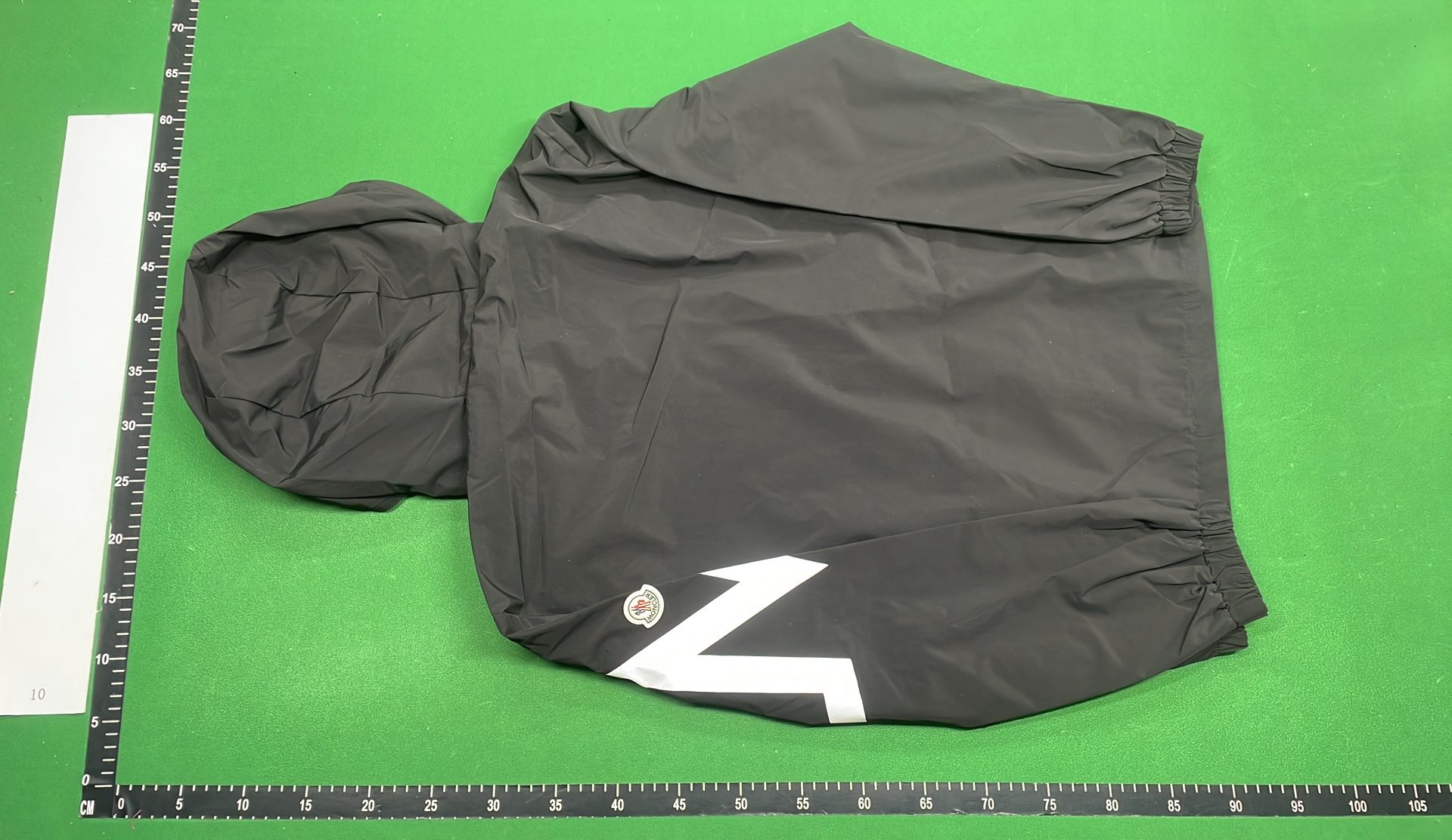 Moncler Logo Crewneck Sweatshirt Black and White