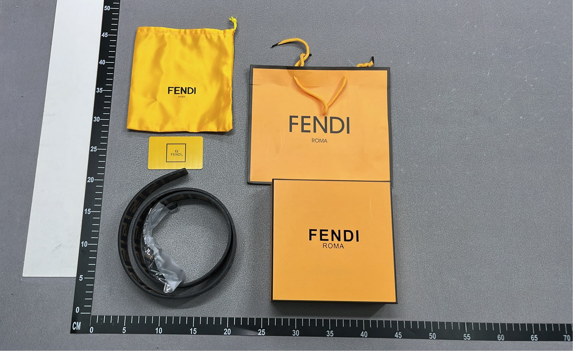 FENDI FF Logo Belt in Various Colors and Materials