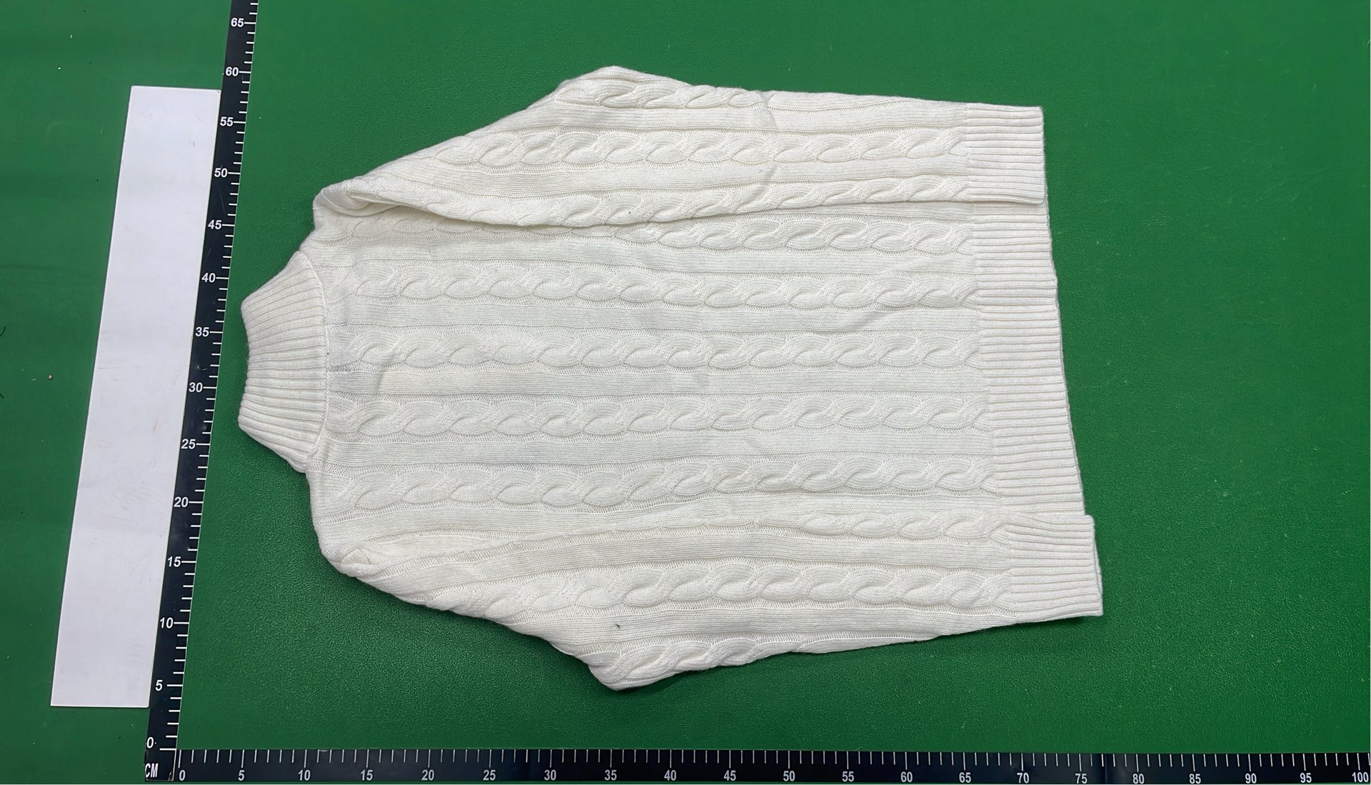 Cable Knit Half-Zip Sweater for Men