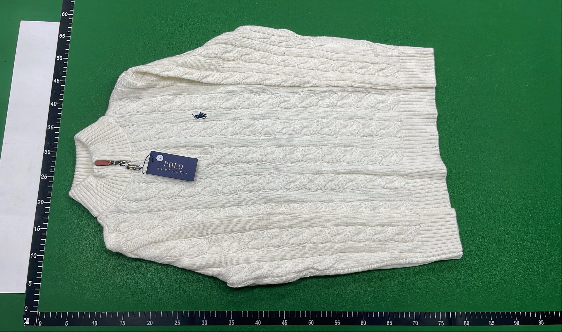 Cable Knit Half-Zip Sweater for Men