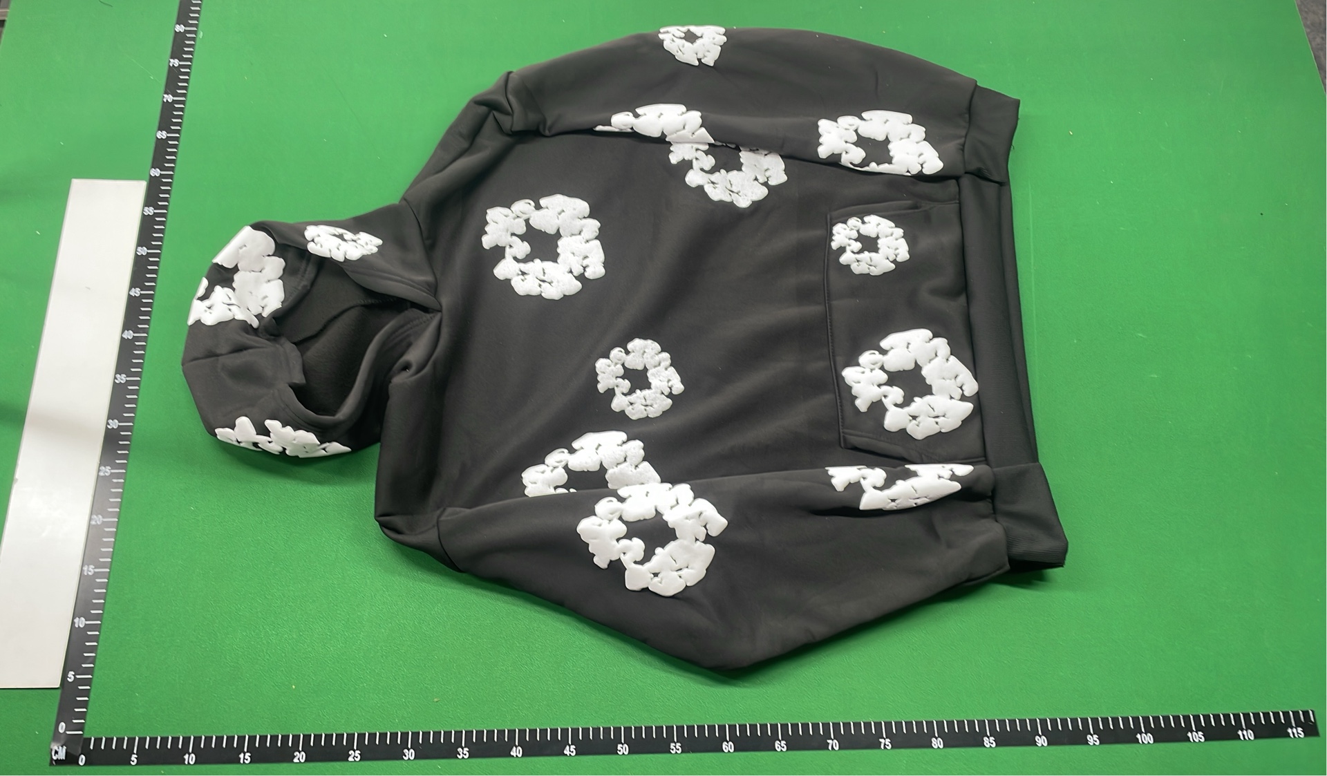 Flower Crown Print Hoodie & Sweatpants Set for Men