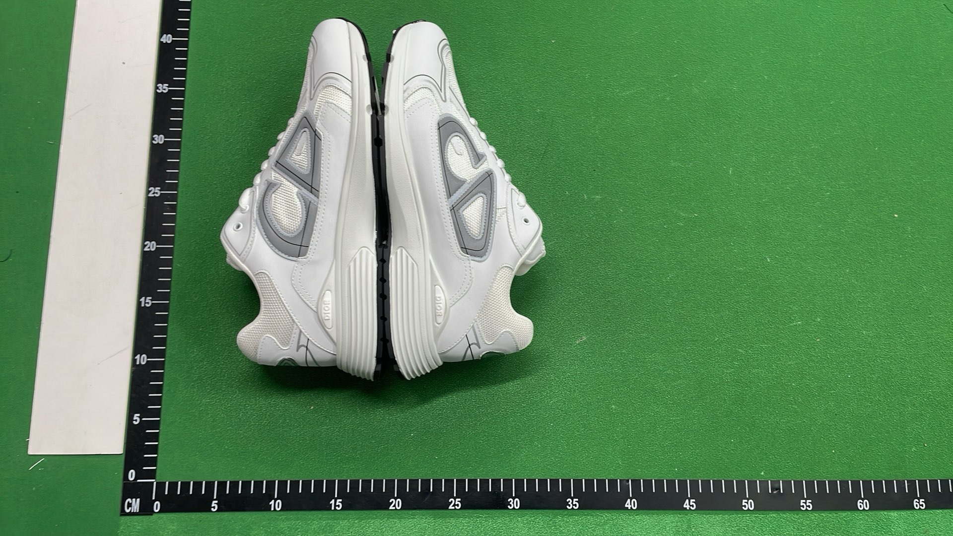 Dior Men's Sneakers Black White Mesh Running Shoes Fashion Athletic Footwear