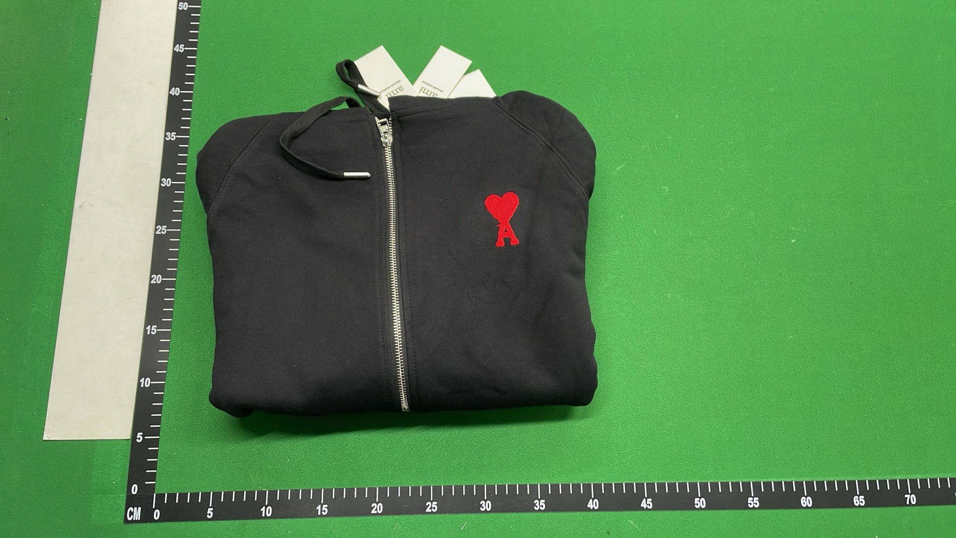 Colorful Zip-Up Hoodies with Heart Logo