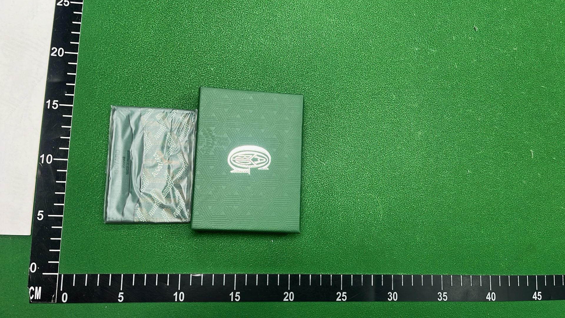 Goyard Wallet Card Holder Monogram Pattern Leather Accessory