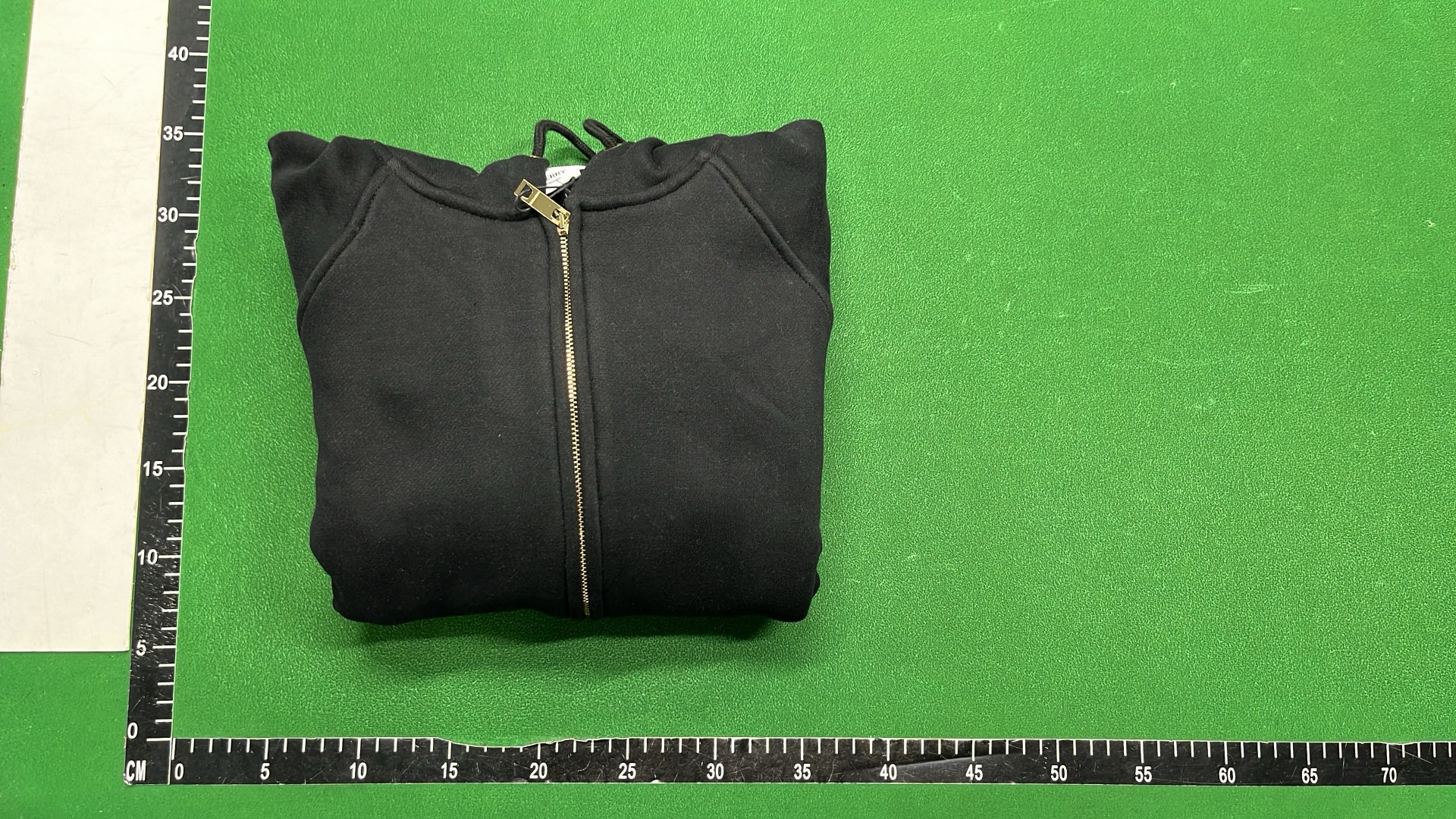 Dark Rose Hoodie with Check Lining Zip-Up Sweatshirt