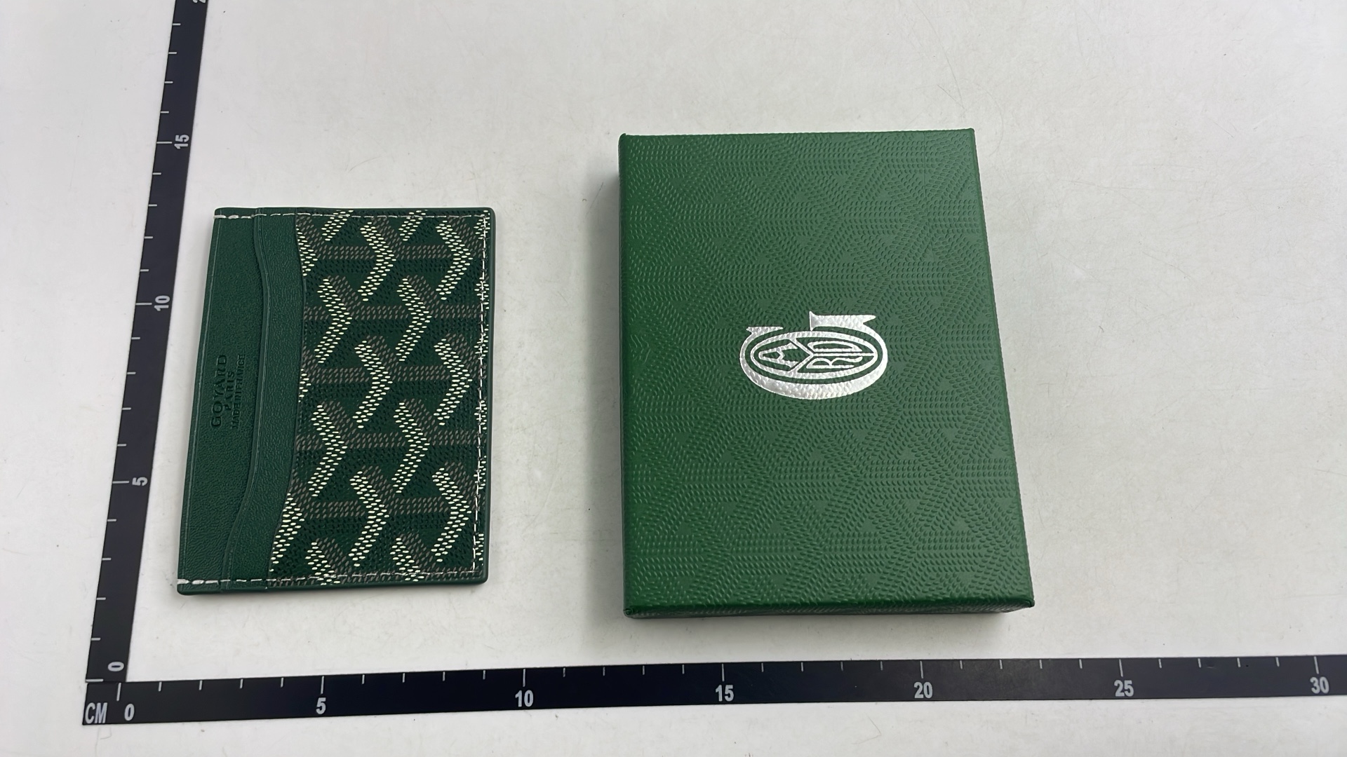 Goyard Monogram Card Holder Wallet with Classic Pattern