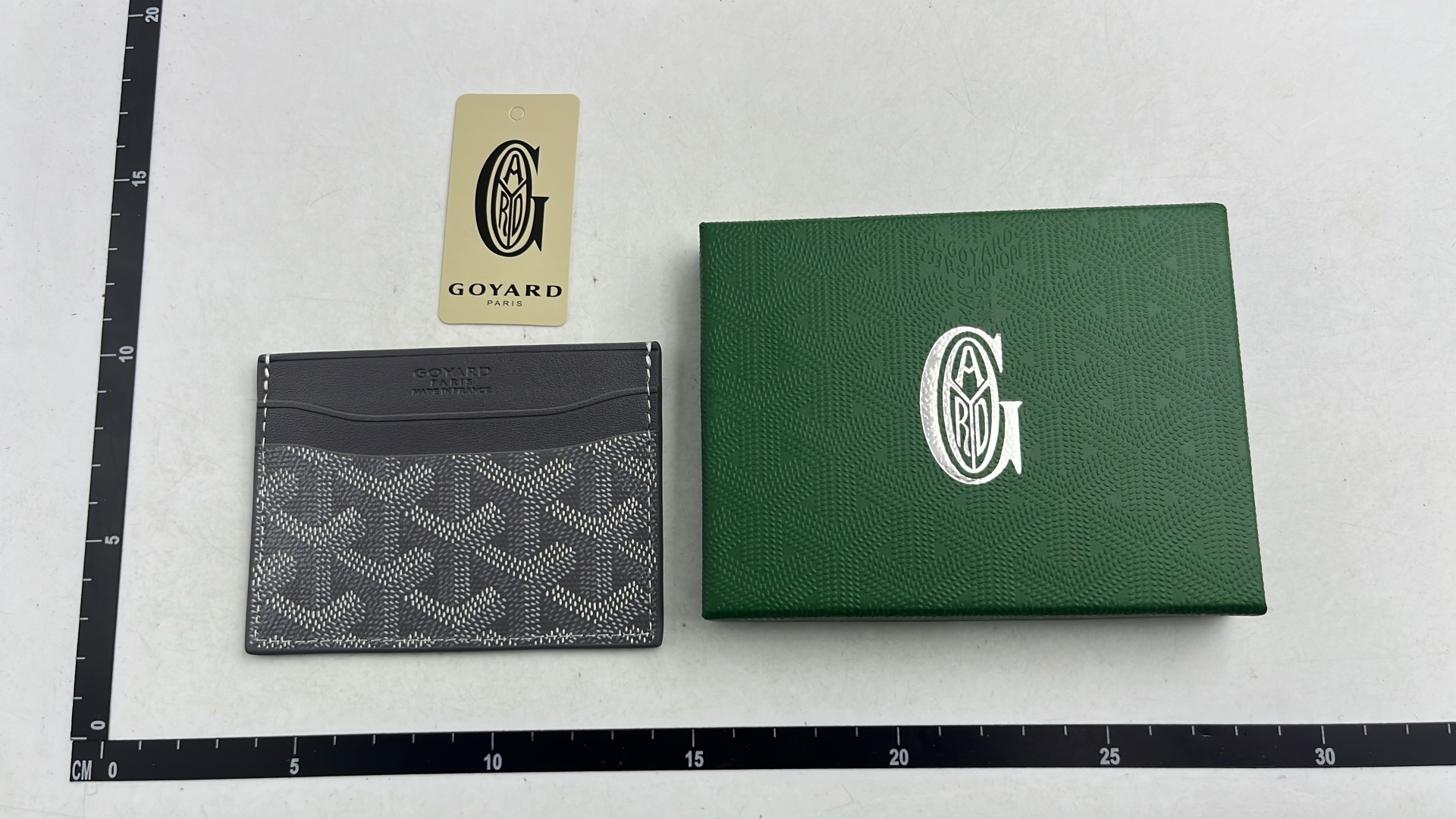 Goyard Monogram Card Holder Wallet with Classic Pattern