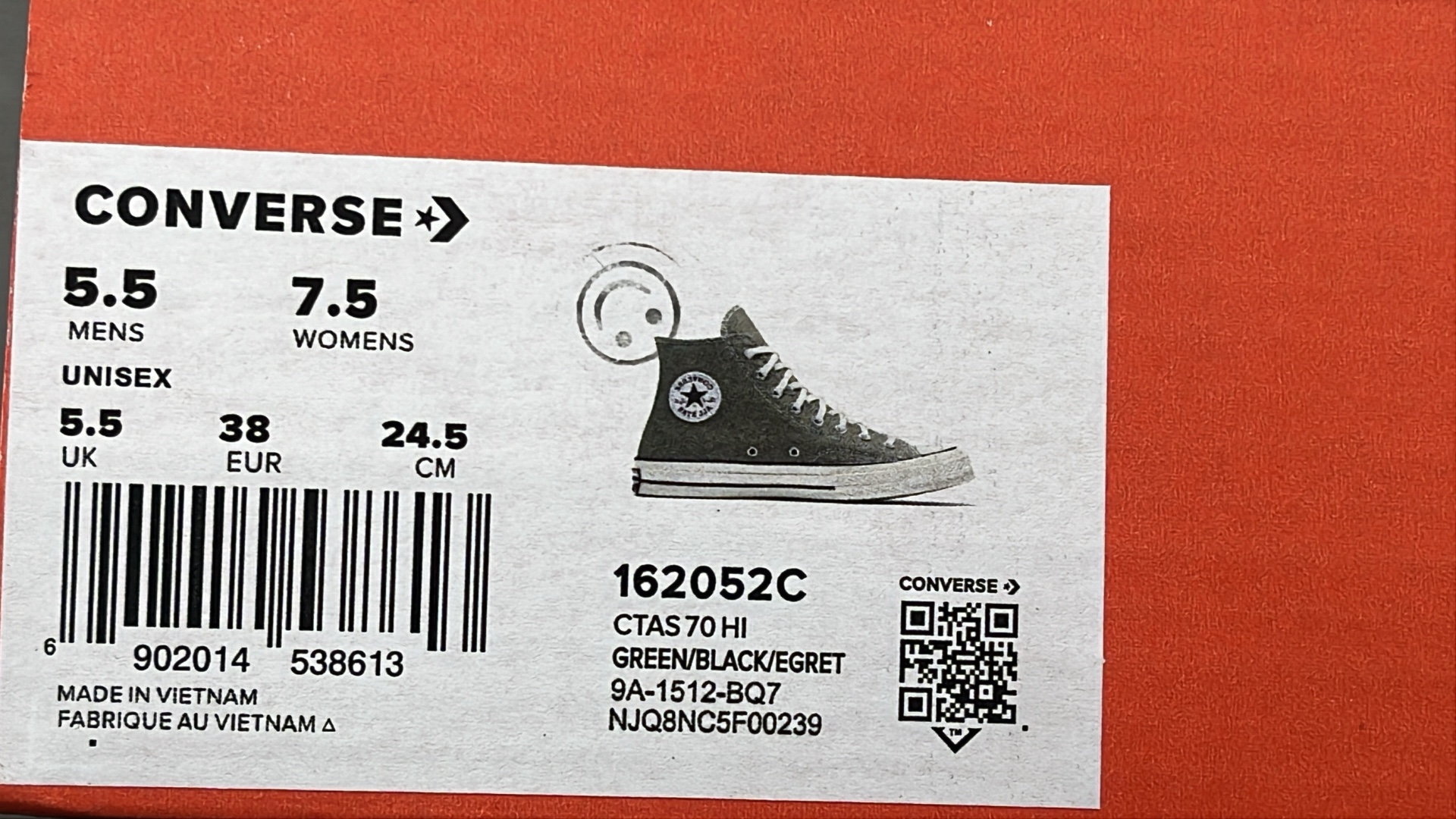 Converse All Star High Top Sneakers - Classic Canvas Shoes in Multiple Colors