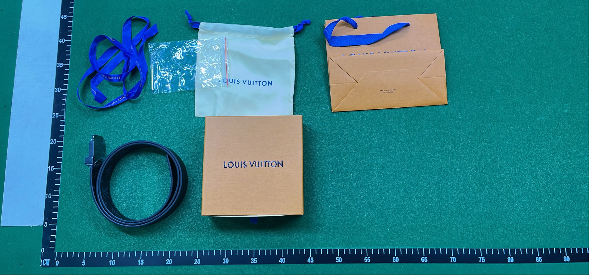 LV Monogram and Damier Belt Collection