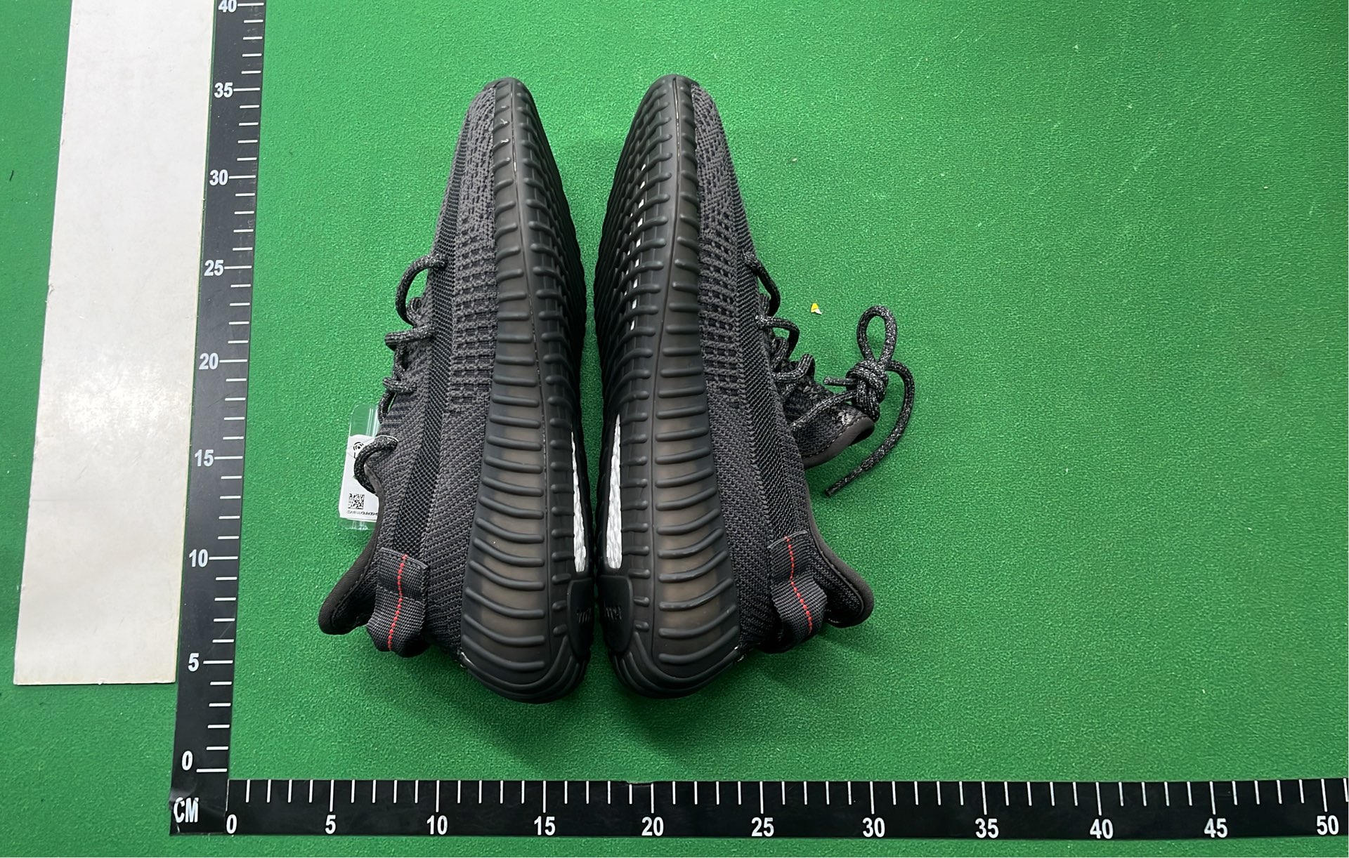 Y-3 YZY 350 V2 White Black Knit Sneakers