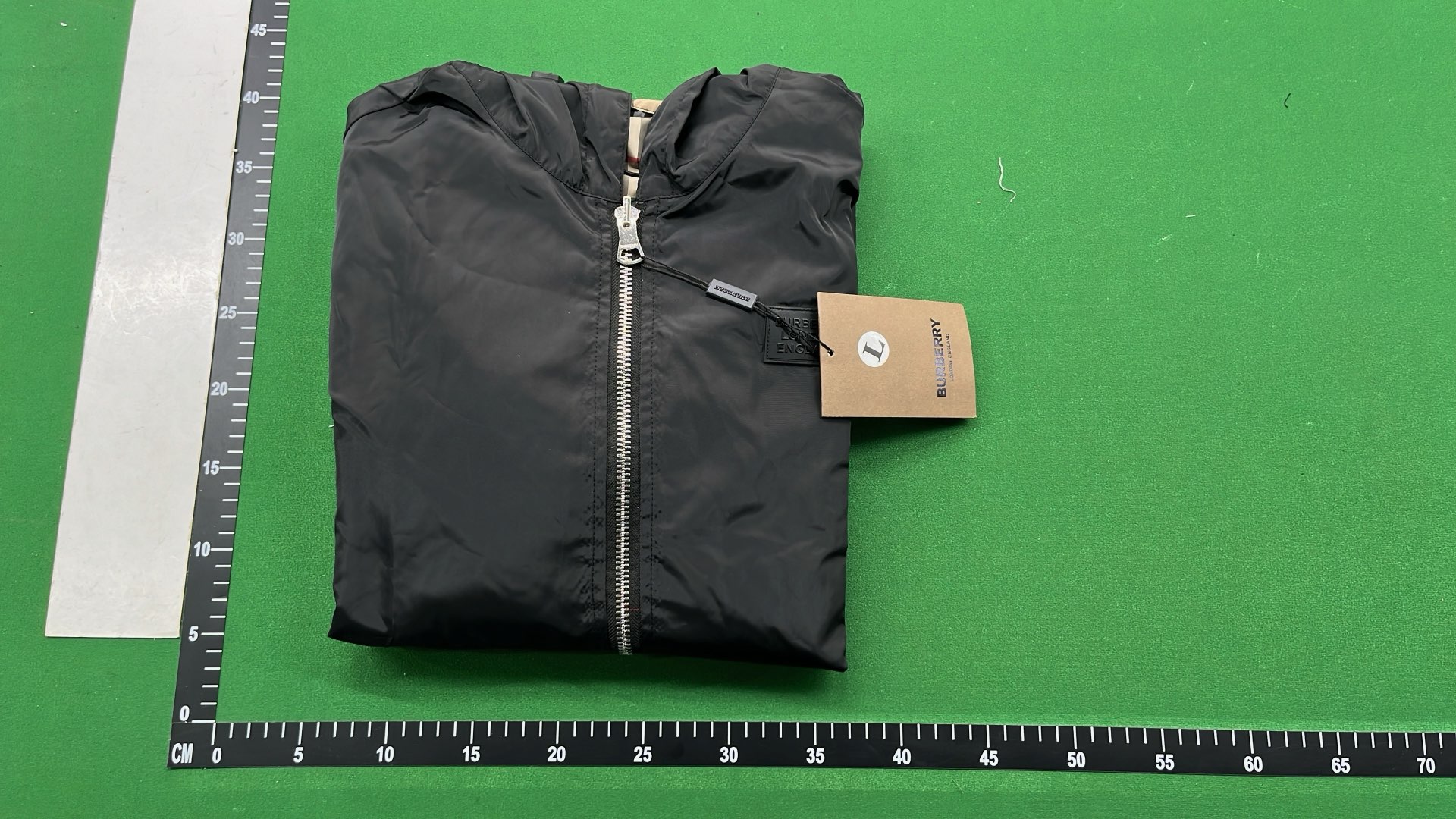 Classic Check Hooded Jacket for Men