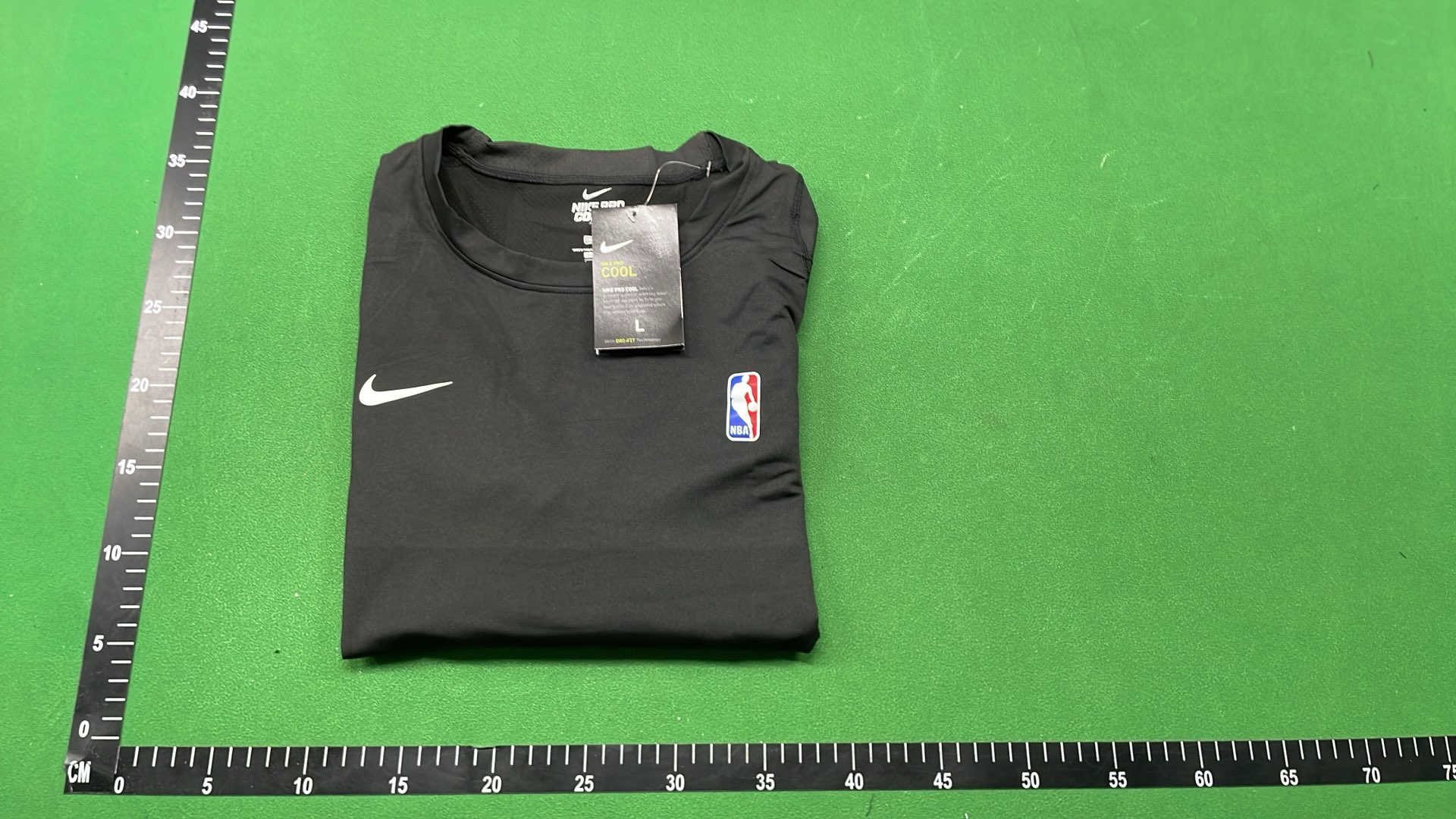 Nike NBA Dri-FIT Long Sleeve T-Shirt Black White