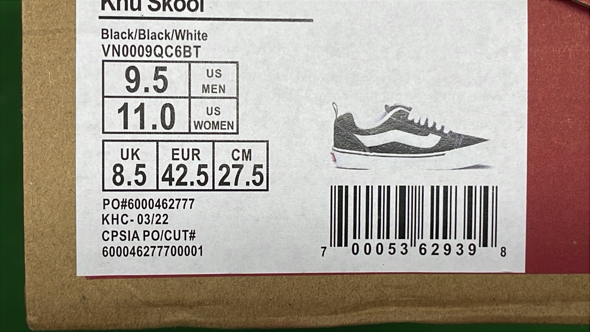 Vans Old Skool Skate Shoes