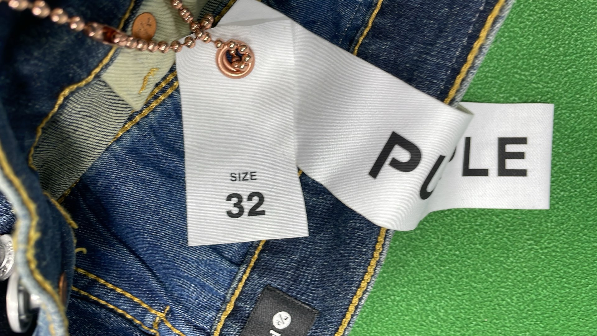 Distressed Blue Denim Jeans for Men