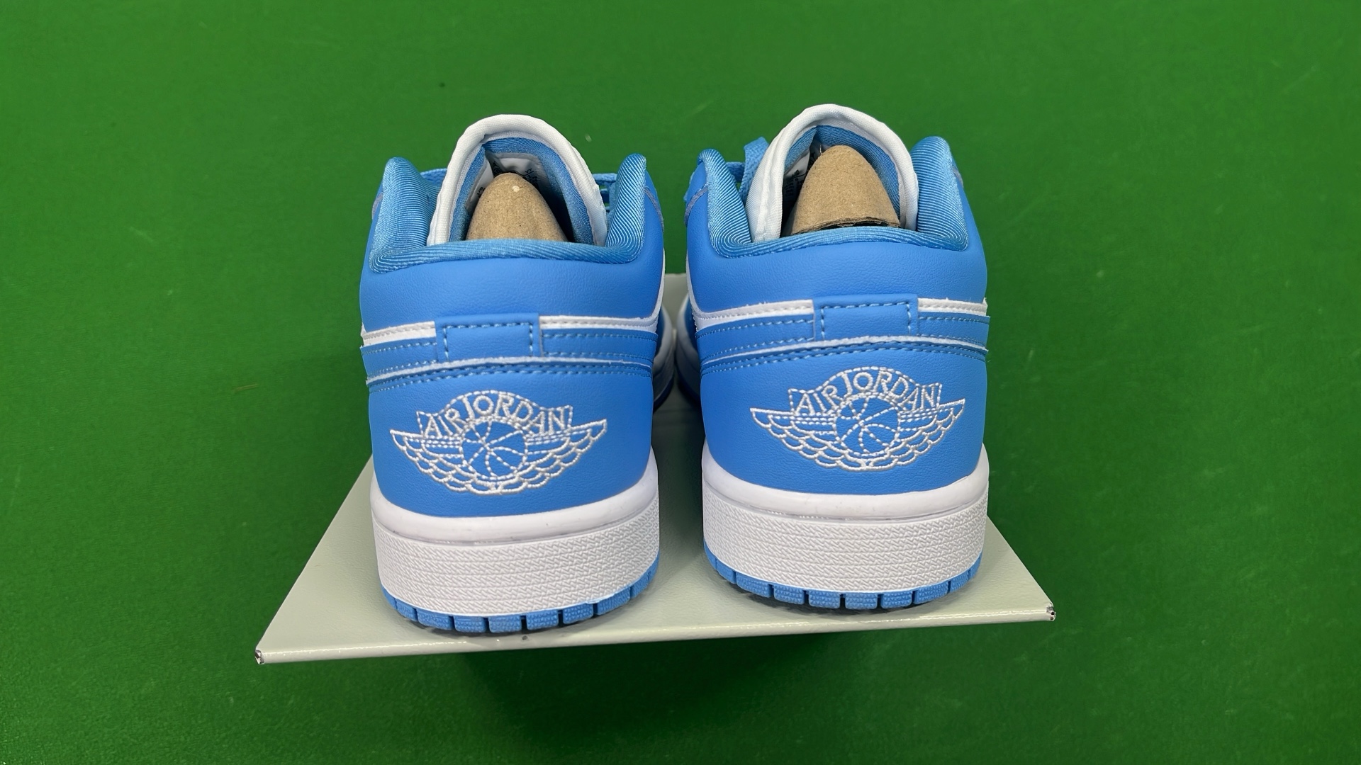 W-AJ1 Low Custom Pattern Sneakers