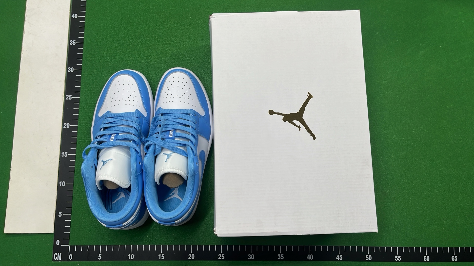 W-AJ1 Low Custom Pattern Sneakers