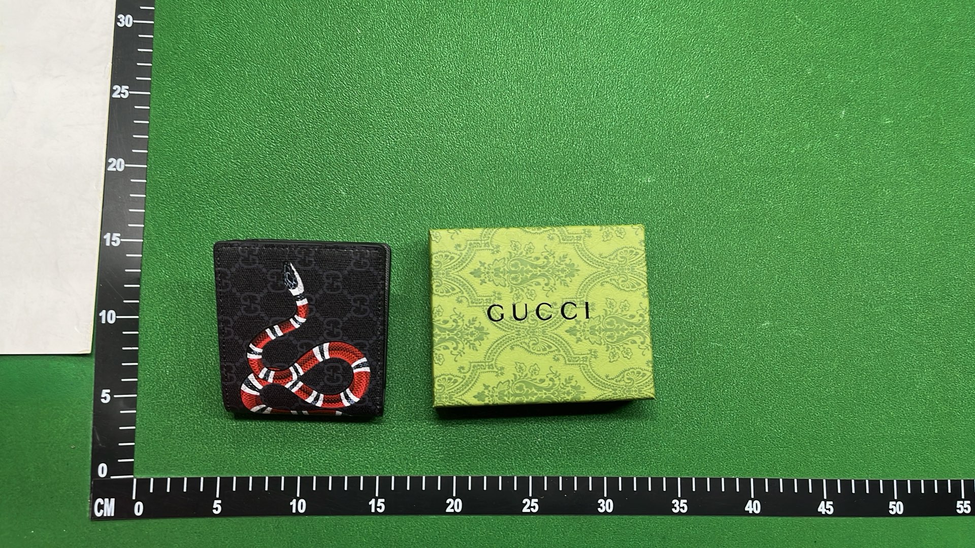 Gucci Snake Print Wallet for Men and Women