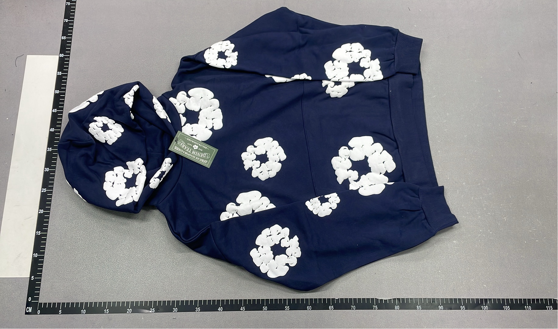 Supreme Floral Print Hoodie - Gray, Red, Black, Navy