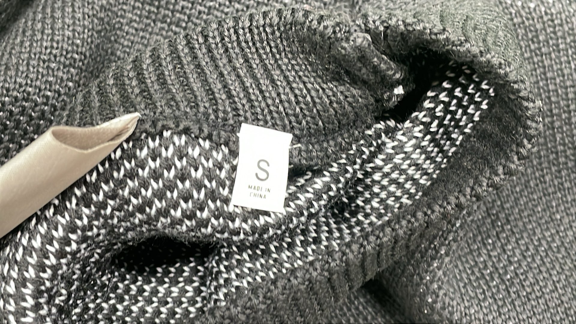 Essentials Logo Knit Sweater - Men's Oversized Crewneck