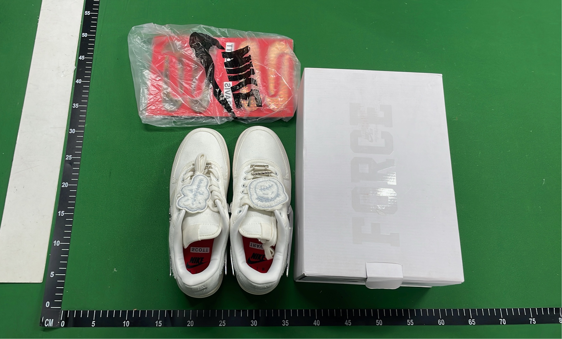 Nike Air Force 1 Low White Silver Swoosh Sneakers