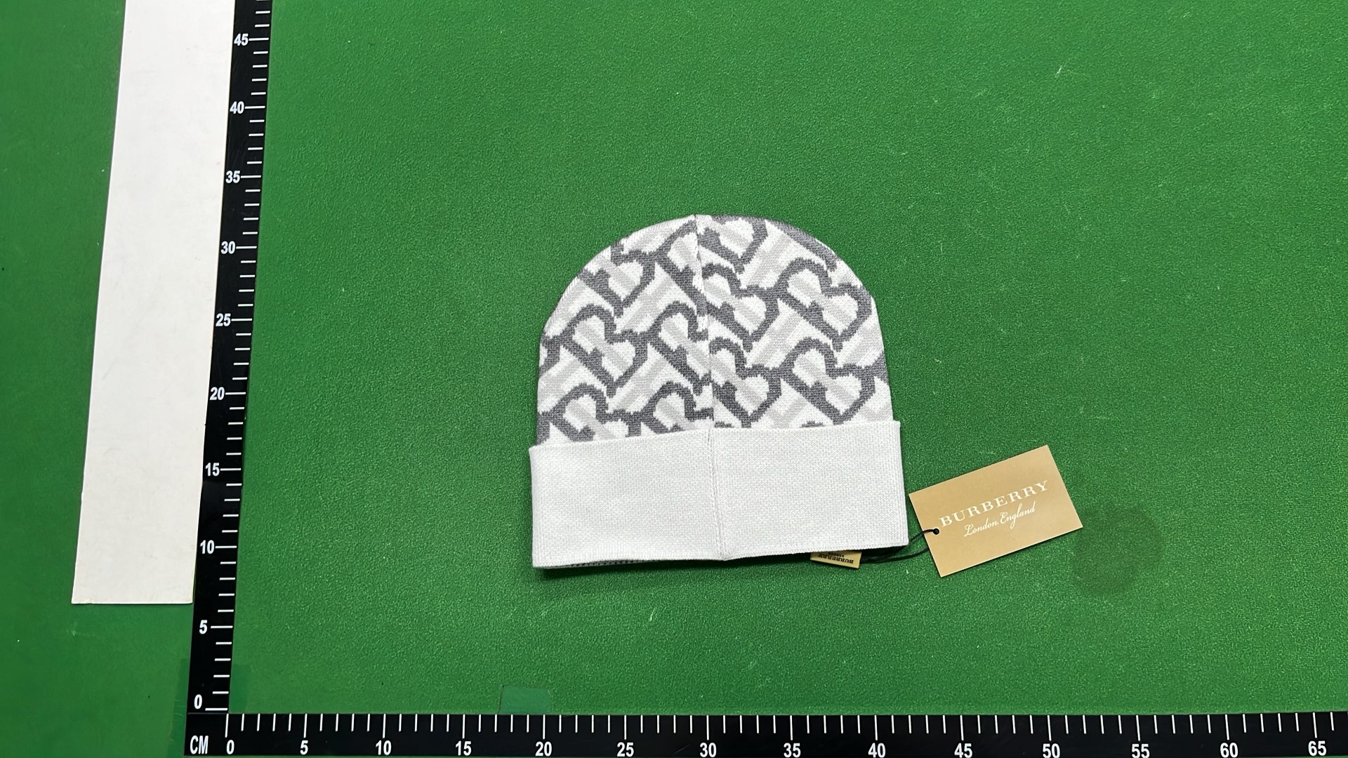 Burberry Monogram Beanie Hat