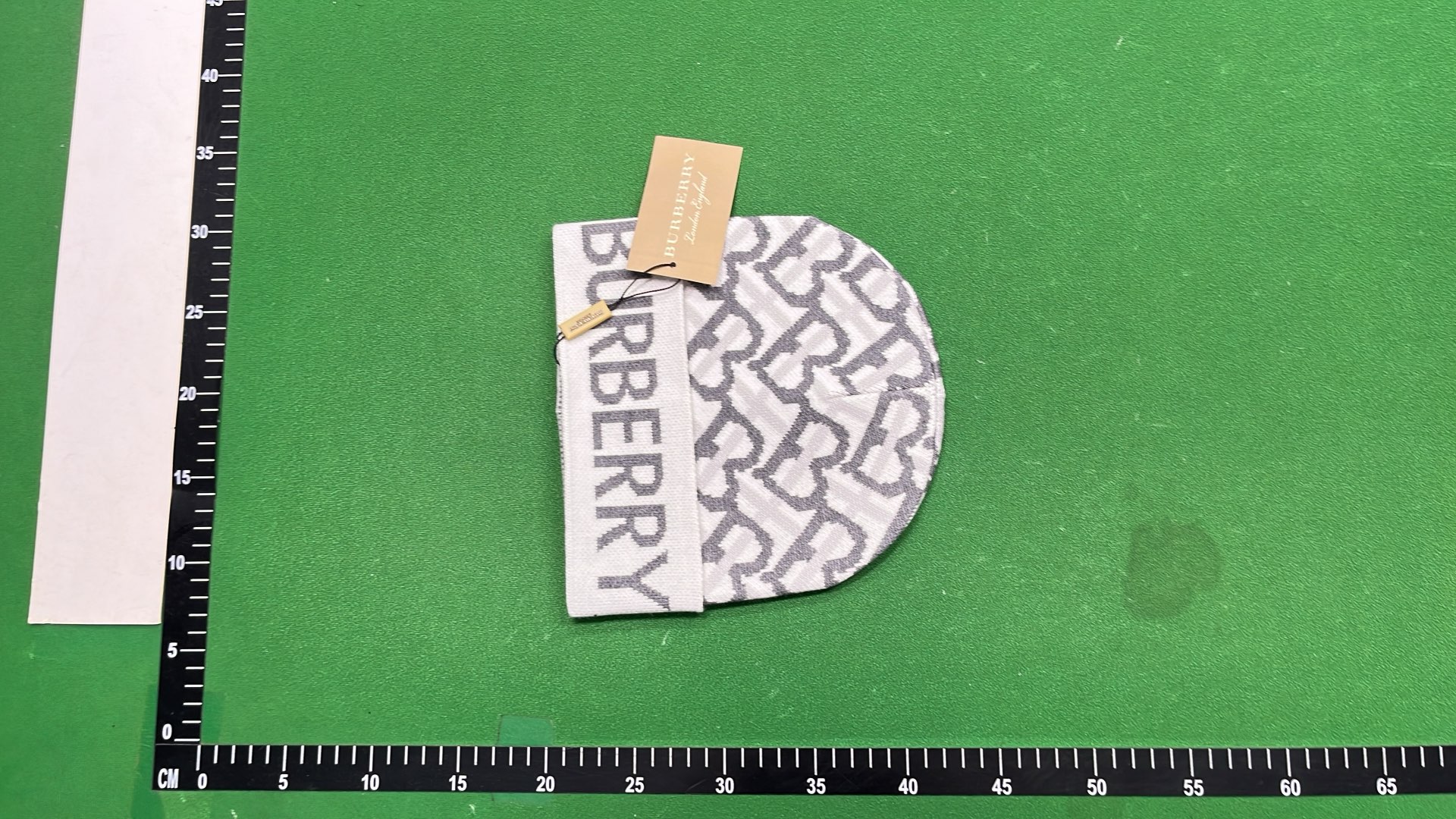 Burberry Monogram Beanie Hat