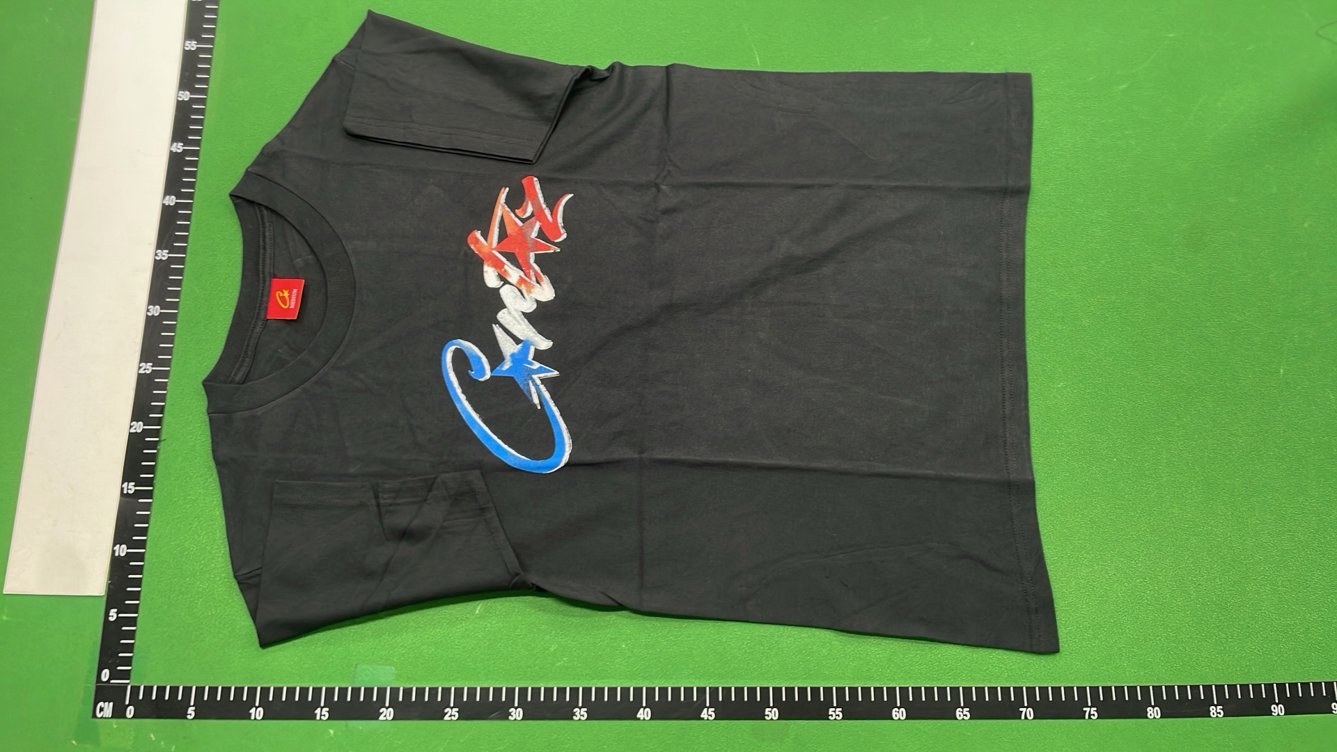 Critix Black T-Shirt with Colorful Logo Design