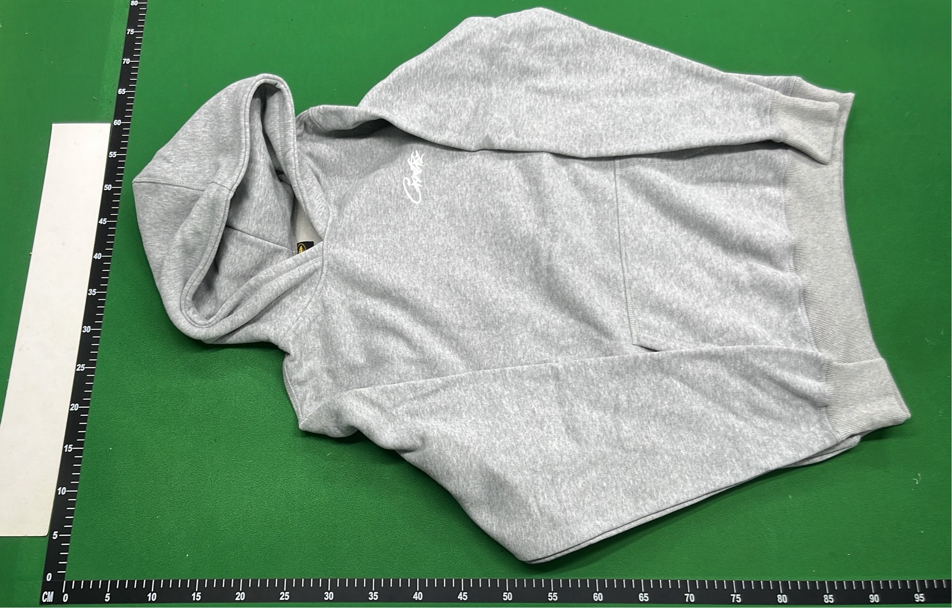 Gray Champion Hoodie Sweatshirt - Classic Logo Design