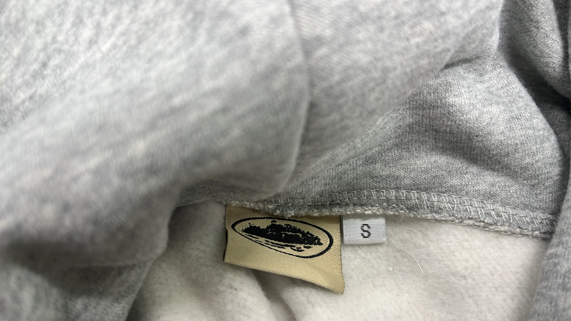 Gray Champion Hoodie Sweatshirt - Classic Logo Design