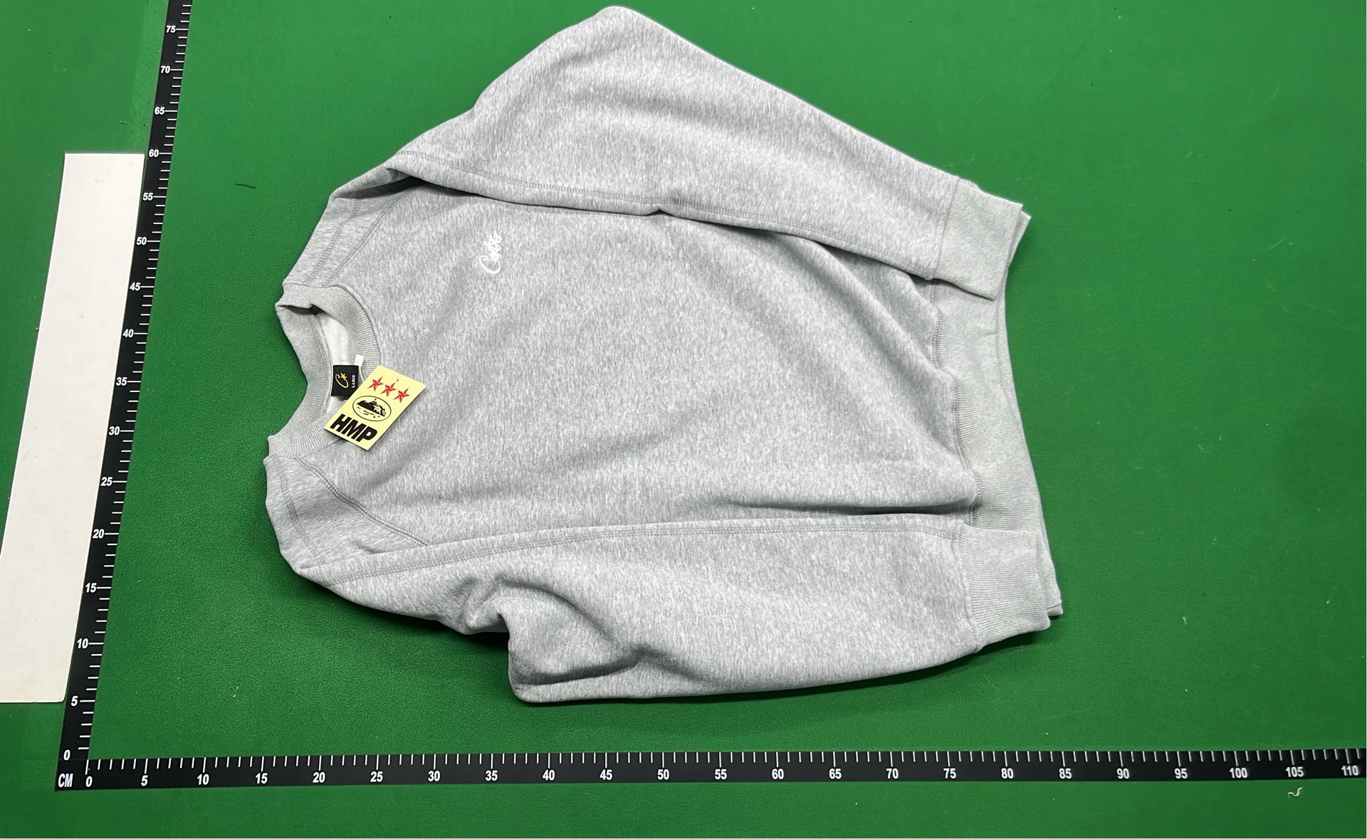 Light Gray Crewneck Sweatshirt for Men and Women