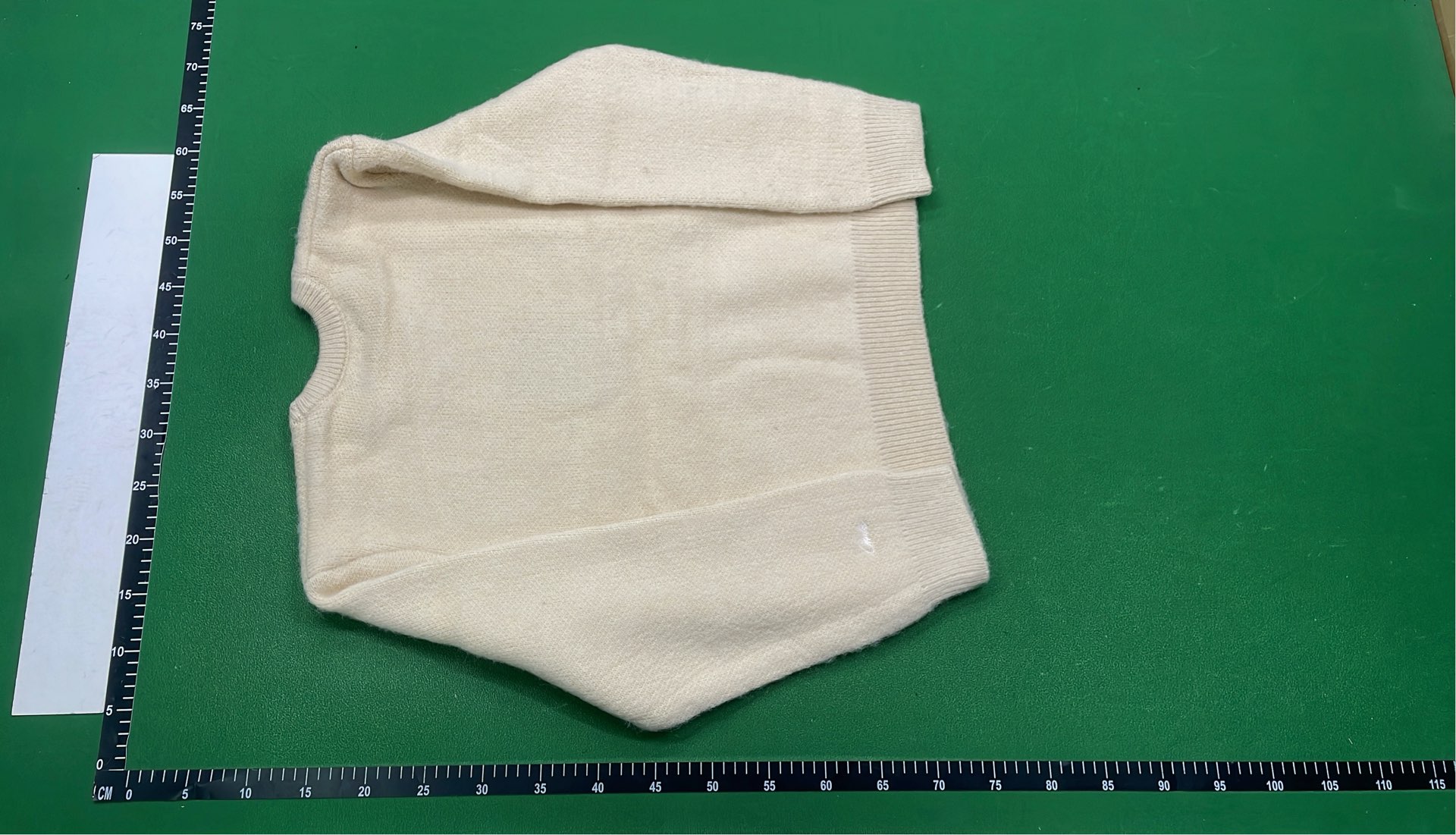Cream Gucci Knit Sweater with Logo Design