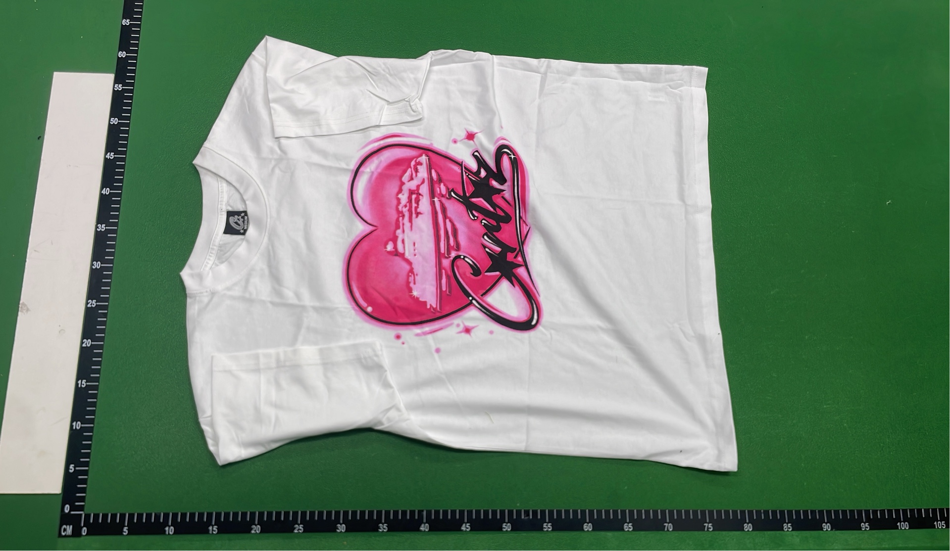 Pink Heart Design T-Shirt for Women and Men
