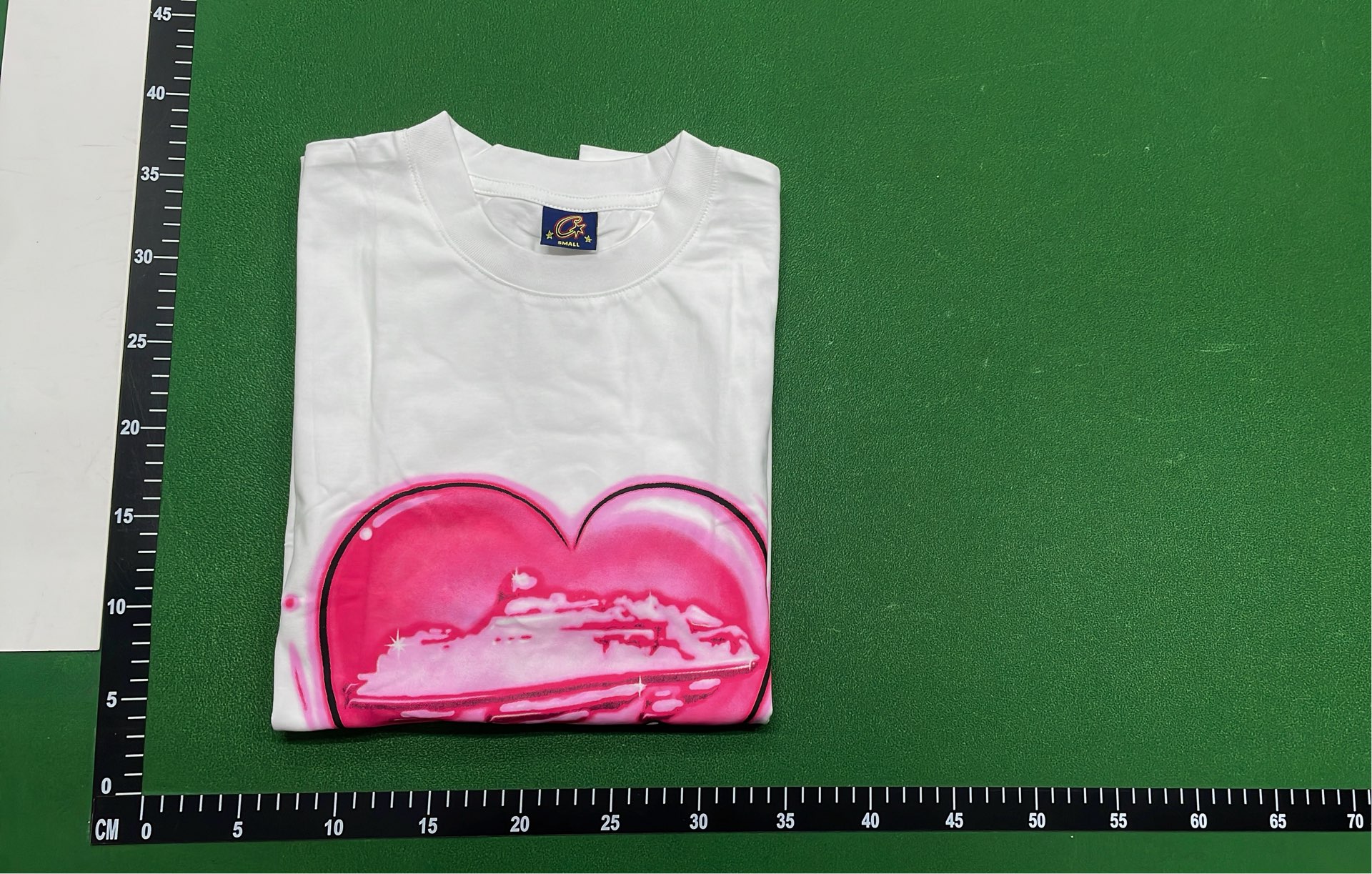 Pink Heart Design T-Shirt for Women and Men