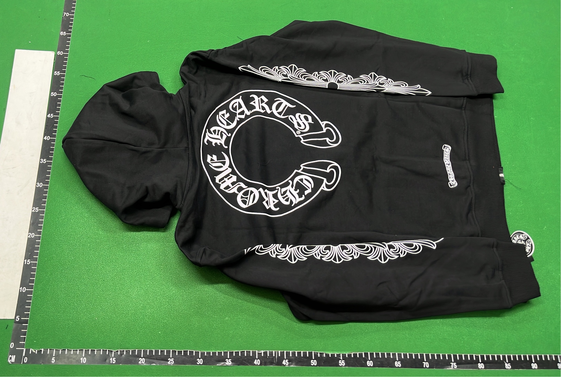 Chrome Hearts Zip Hoodie - Classic Logo Design