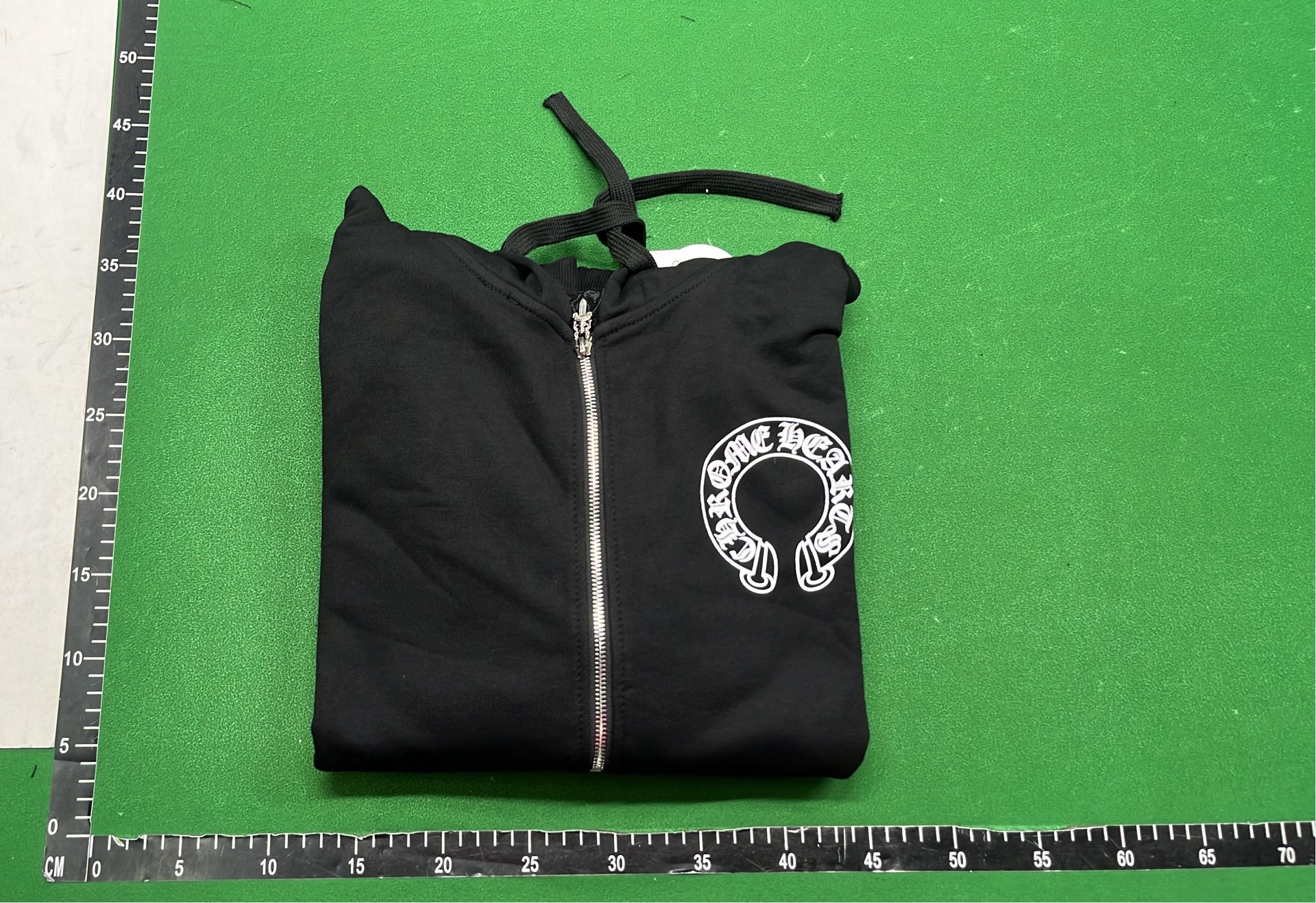 Chrome Hearts Zip Hoodie - Classic Logo Design
