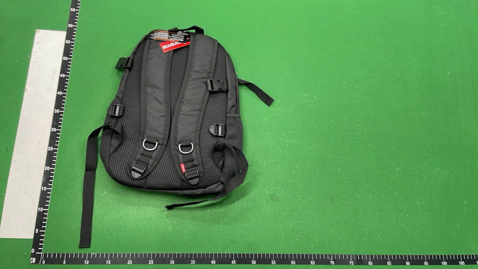 Supreme Backpack in Red Purple Yellow Black