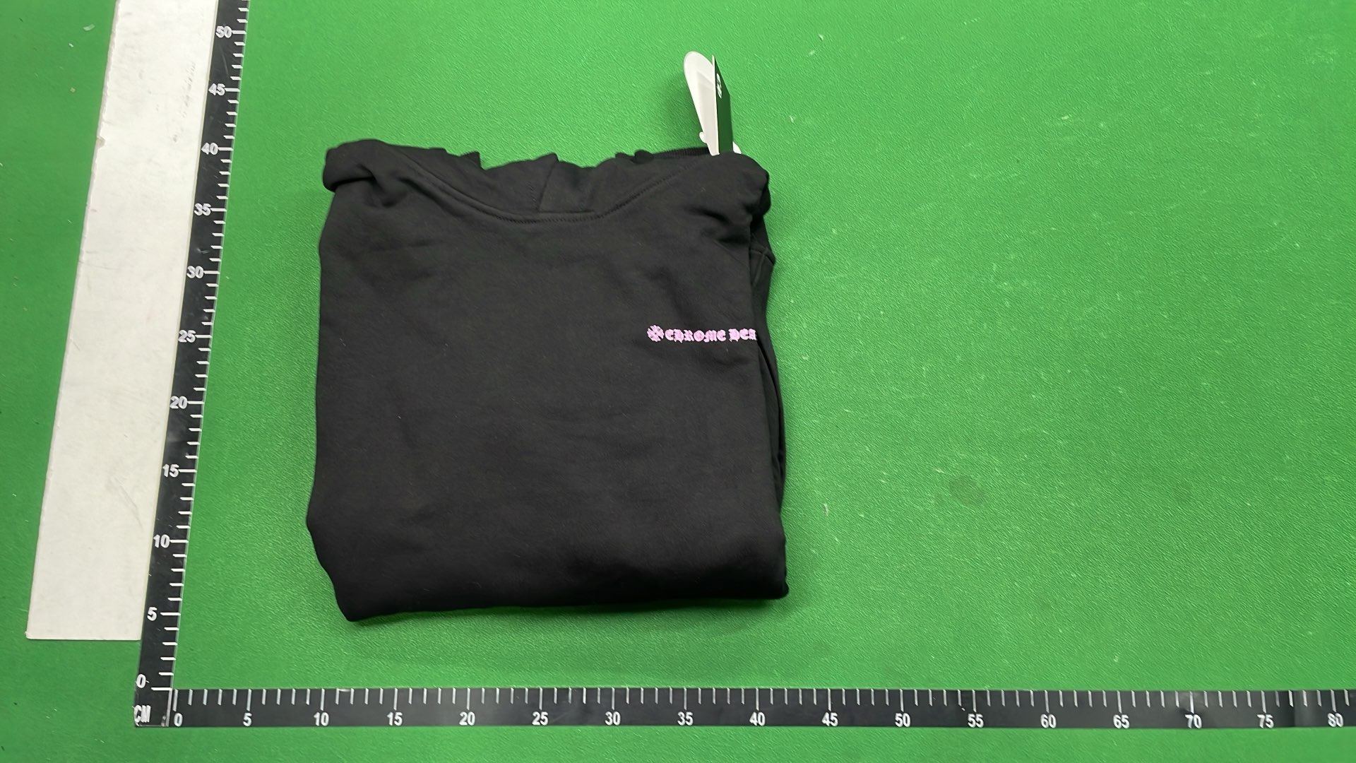 Chrome Hearts White Hoodie with Logo and Lips Design