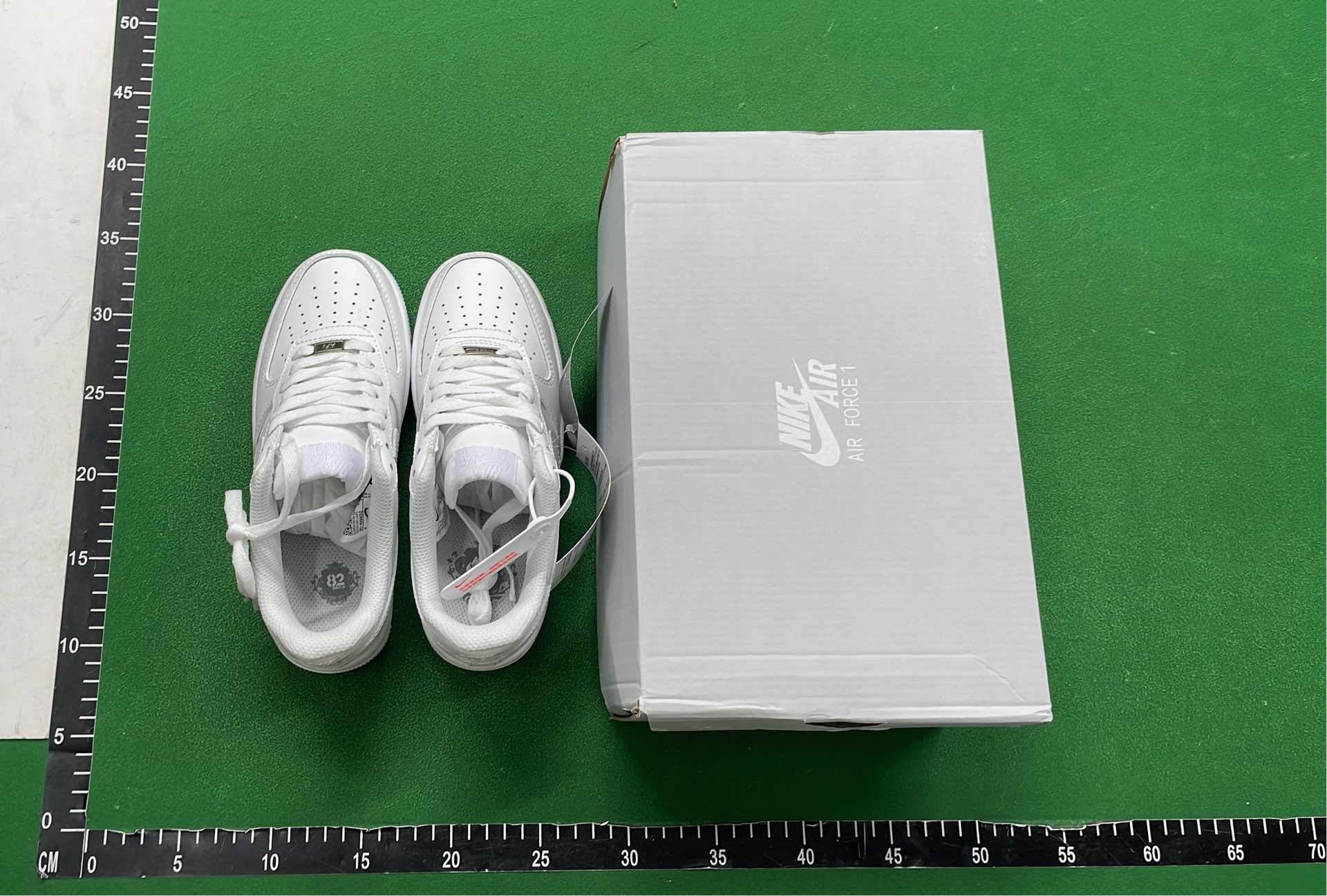 Nike Air Force 1 Low White Leather Sneakers
