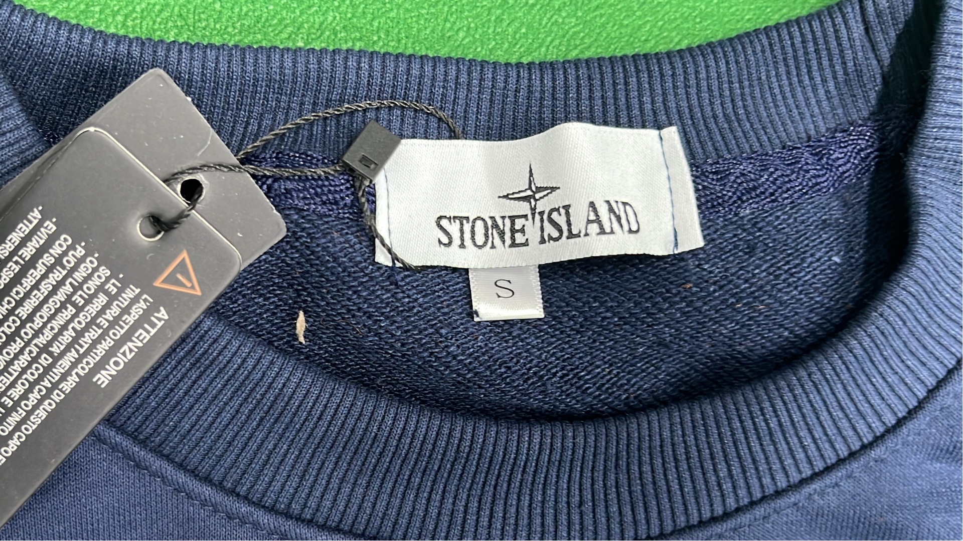 Stone Island Sweatshirt with Compass Logo