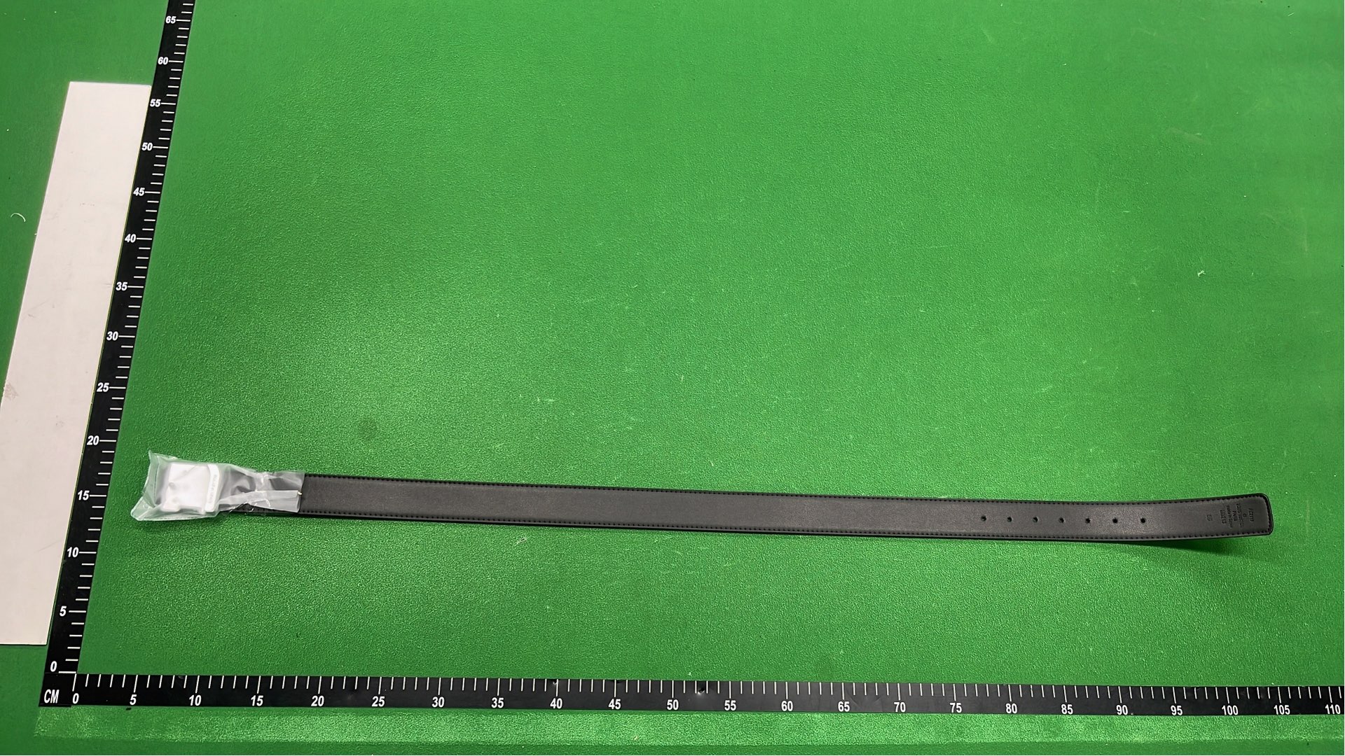 Louis Vuitton Damier Belt with LV Buckle - Black and Gold