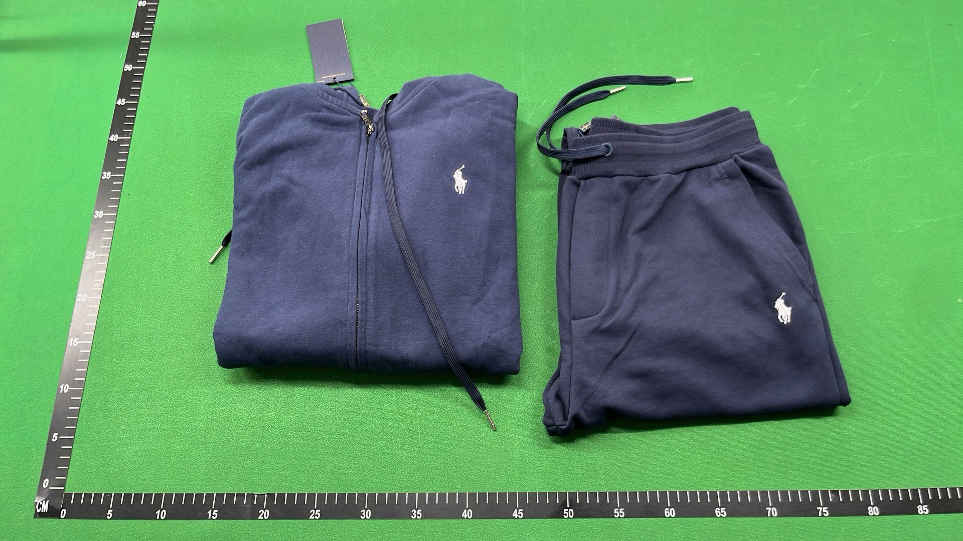 Black Polo Ralph Lauren Hoodie and Sweatpants Set