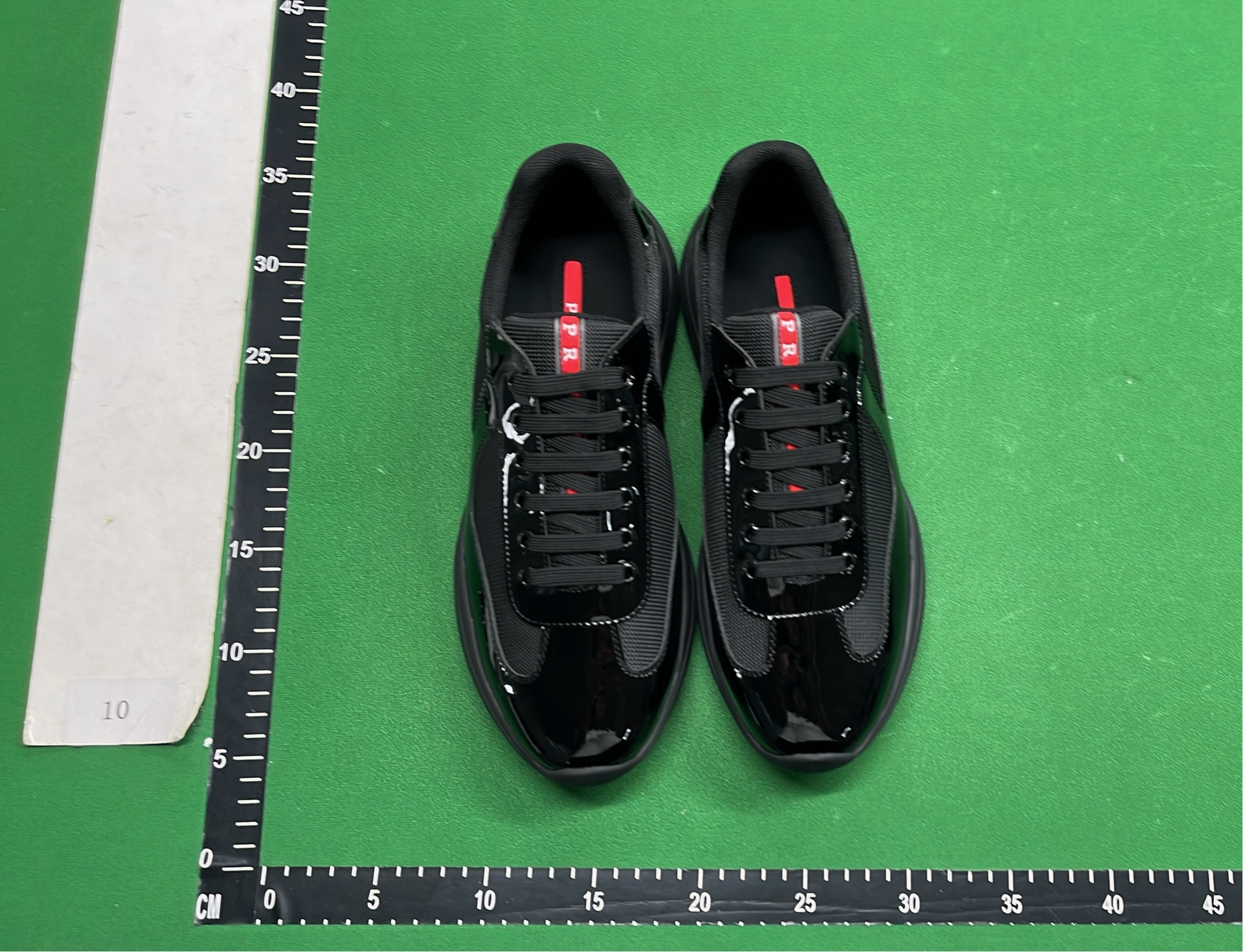 Prada Yellow Patent Leather Sneakers for Men