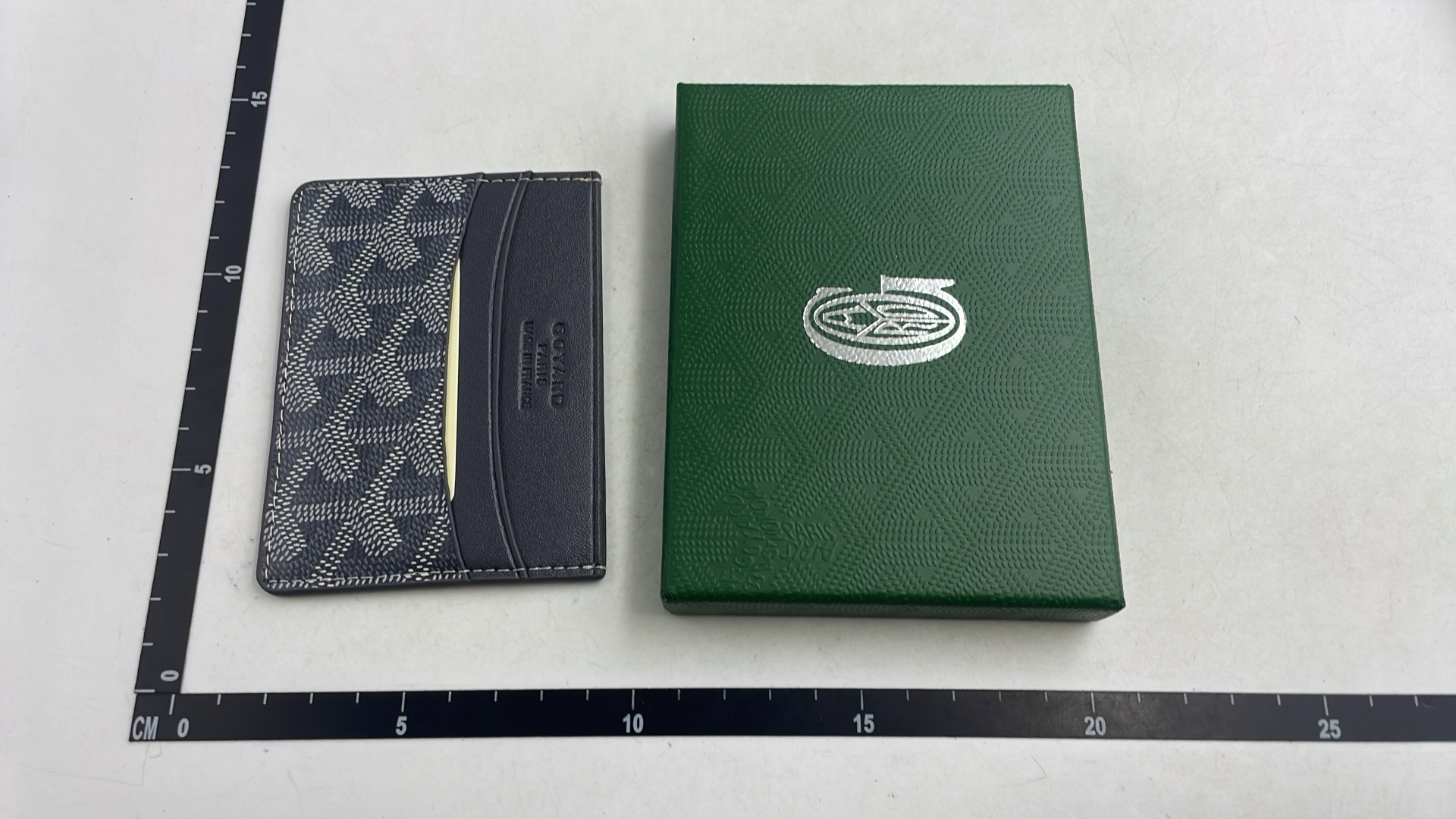 Goyard Orange Monogram Card Holder - Paris Made
