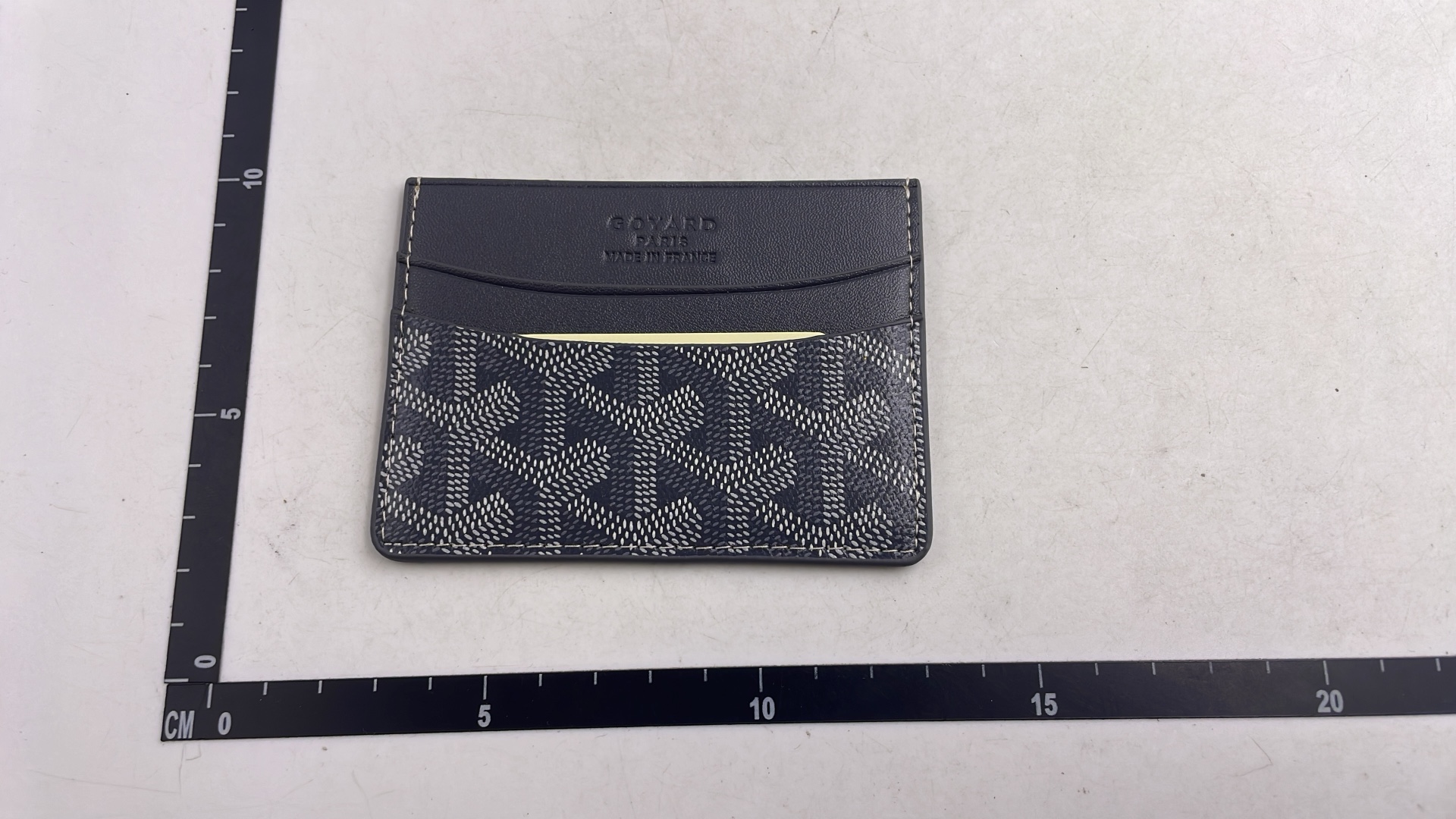 Goyard Orange Monogram Card Holder - Paris Made