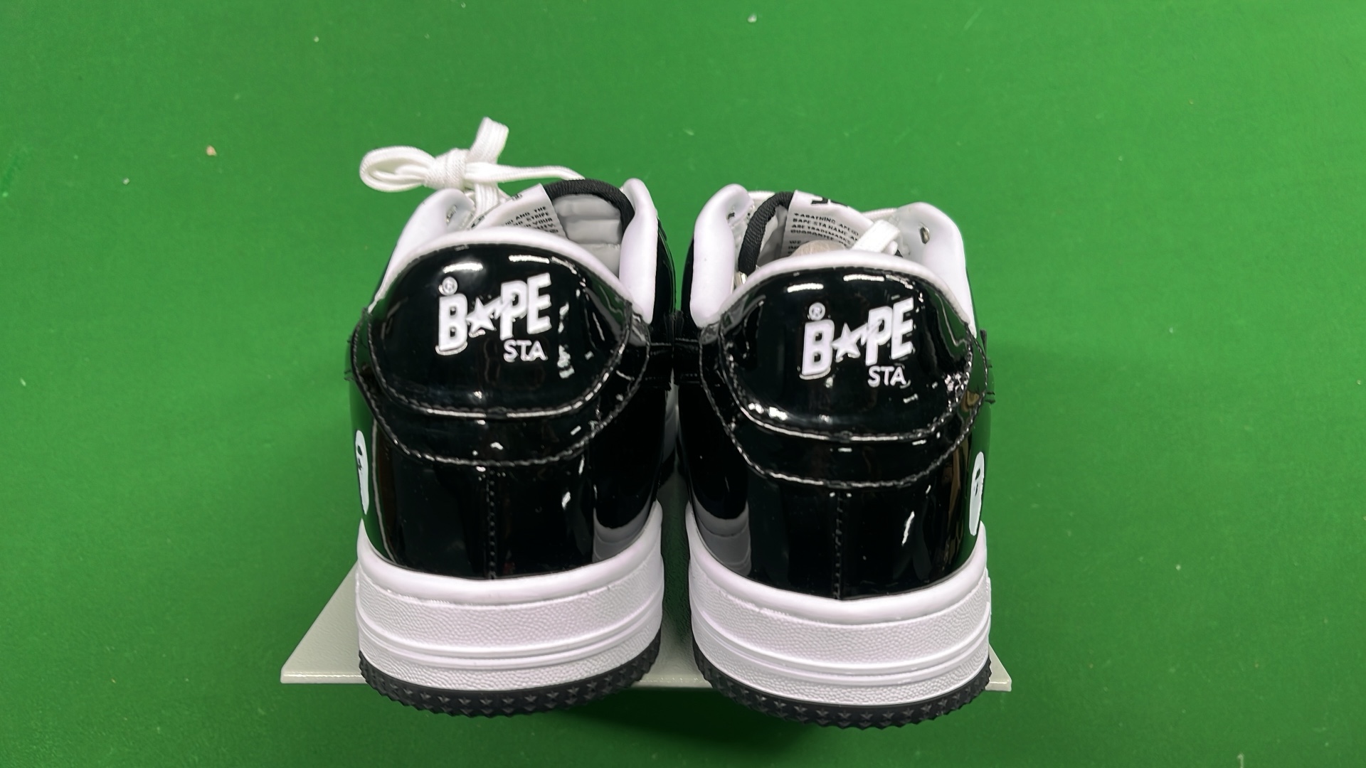 BAPE Green Star Low Top Sneakers