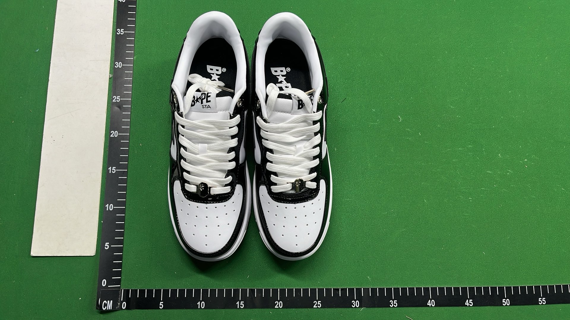 BAPE Green Star Low Top Sneakers