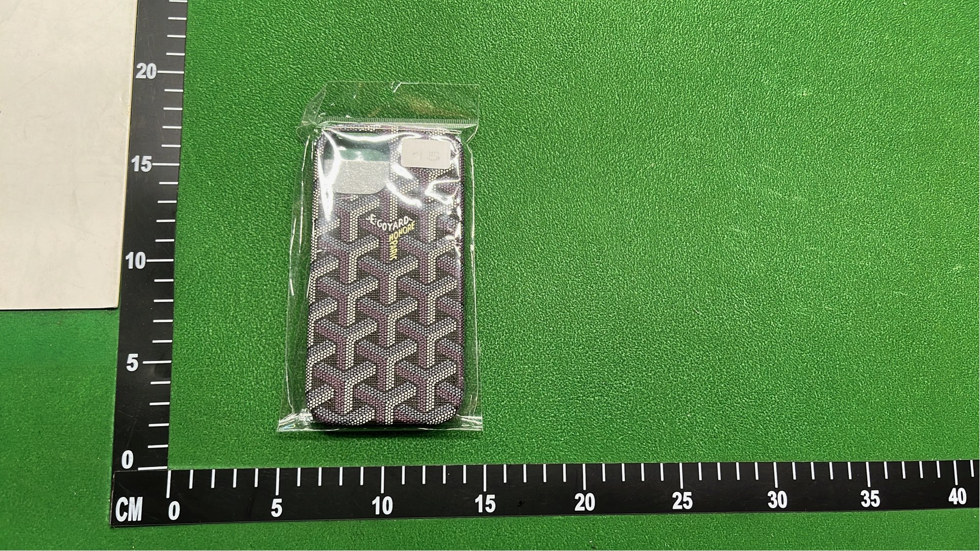 Goyard Yellow Pattern iPhone Case