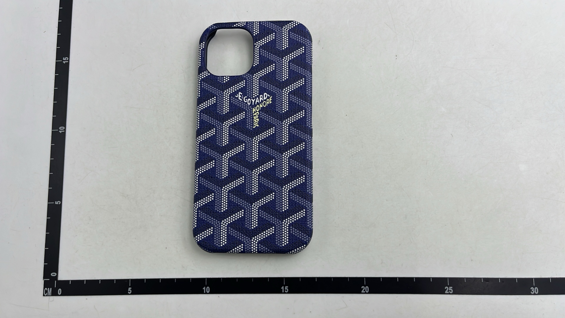 Goyard Yellow Pattern iPhone Case