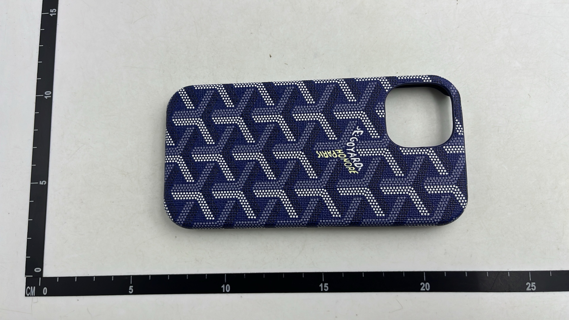 Goyard Yellow Pattern iPhone Case