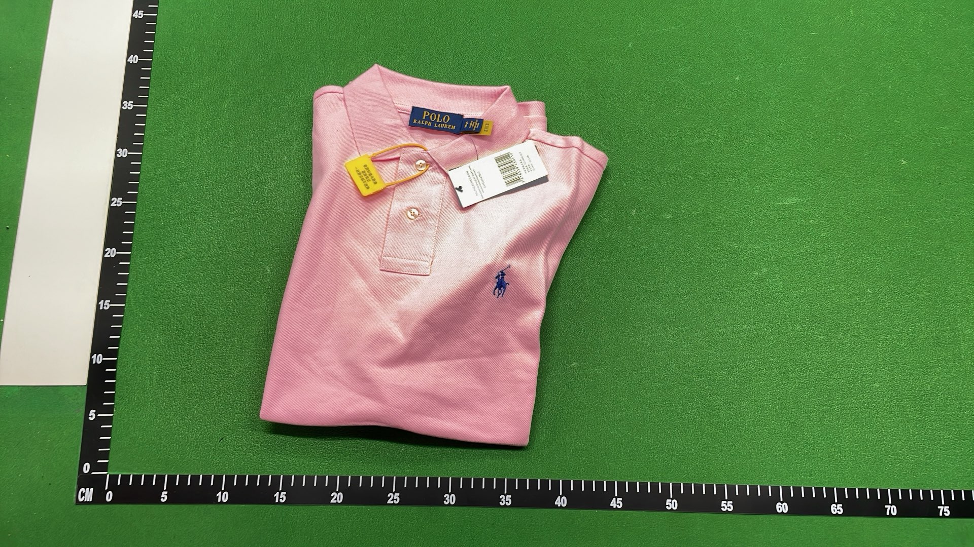 Men's Navy Blue Classic Fit Polo Shirt with Red Pony Logo